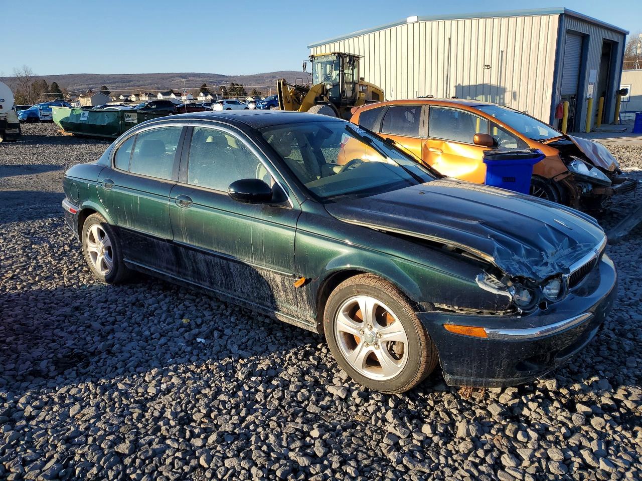 2002 Jaguar X-type 3.0 Green vin: SAJEA51C92WC40080