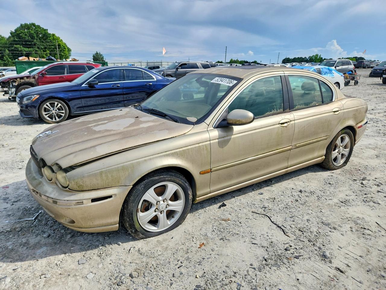 2002 Jaguar X-type 3.0 Gold vin: SAJEA51C92WC64282
