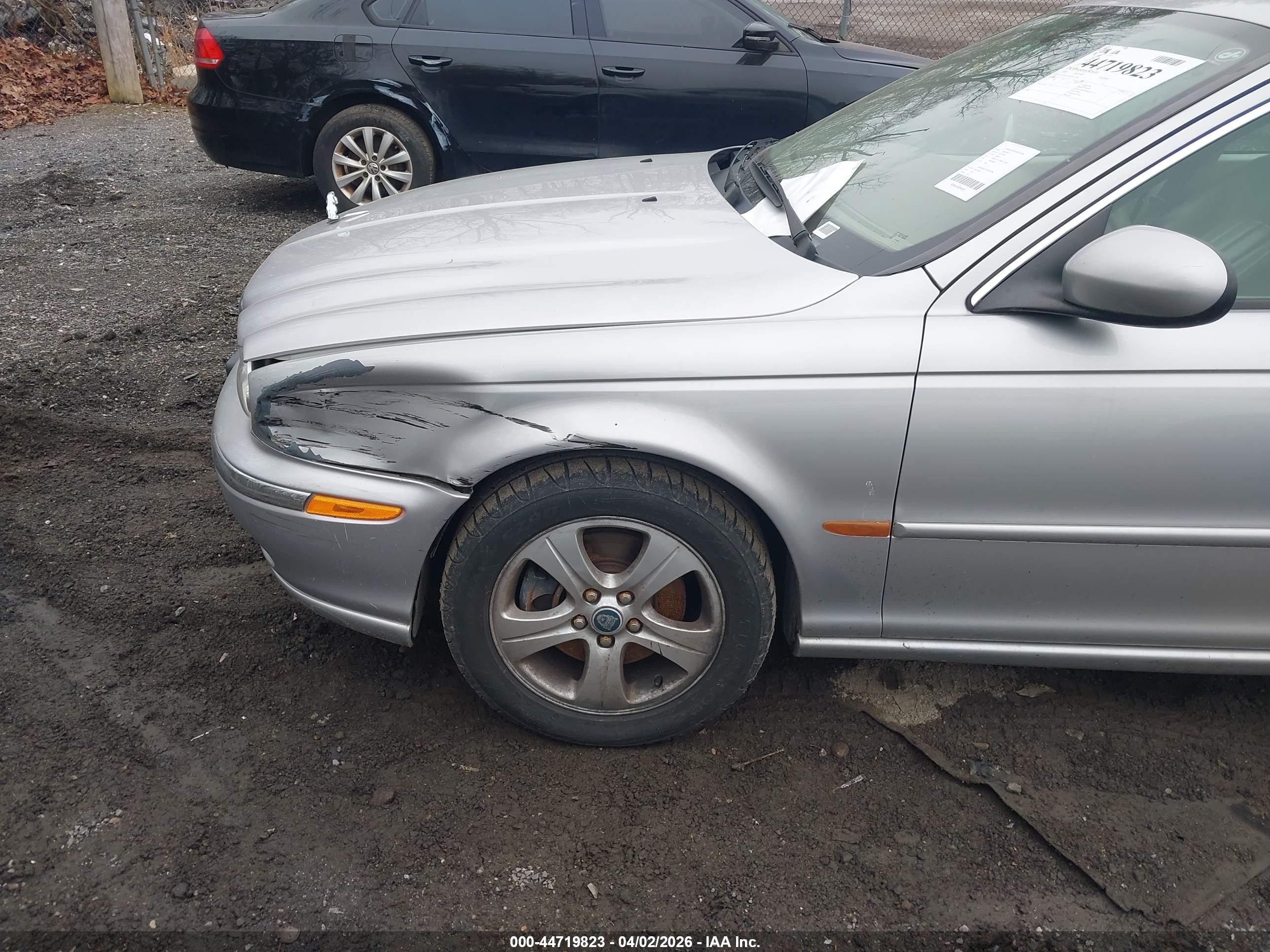 2002 Jaguar X-type 3.0l Gray vin: SAJEA51CX2WC12384