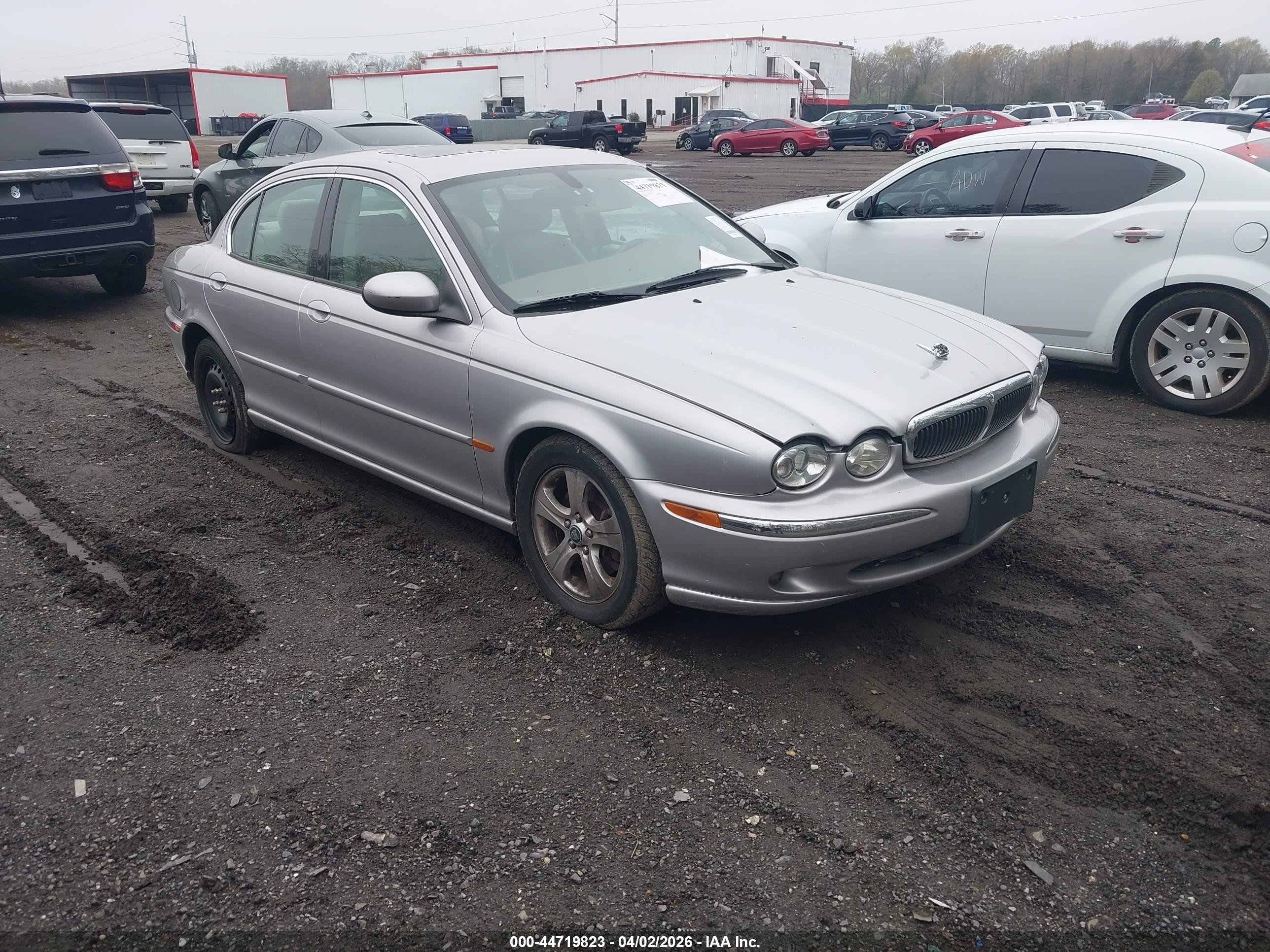 2002 Jaguar X-type 3.0l Gray vin: SAJEA51CX2WC12384