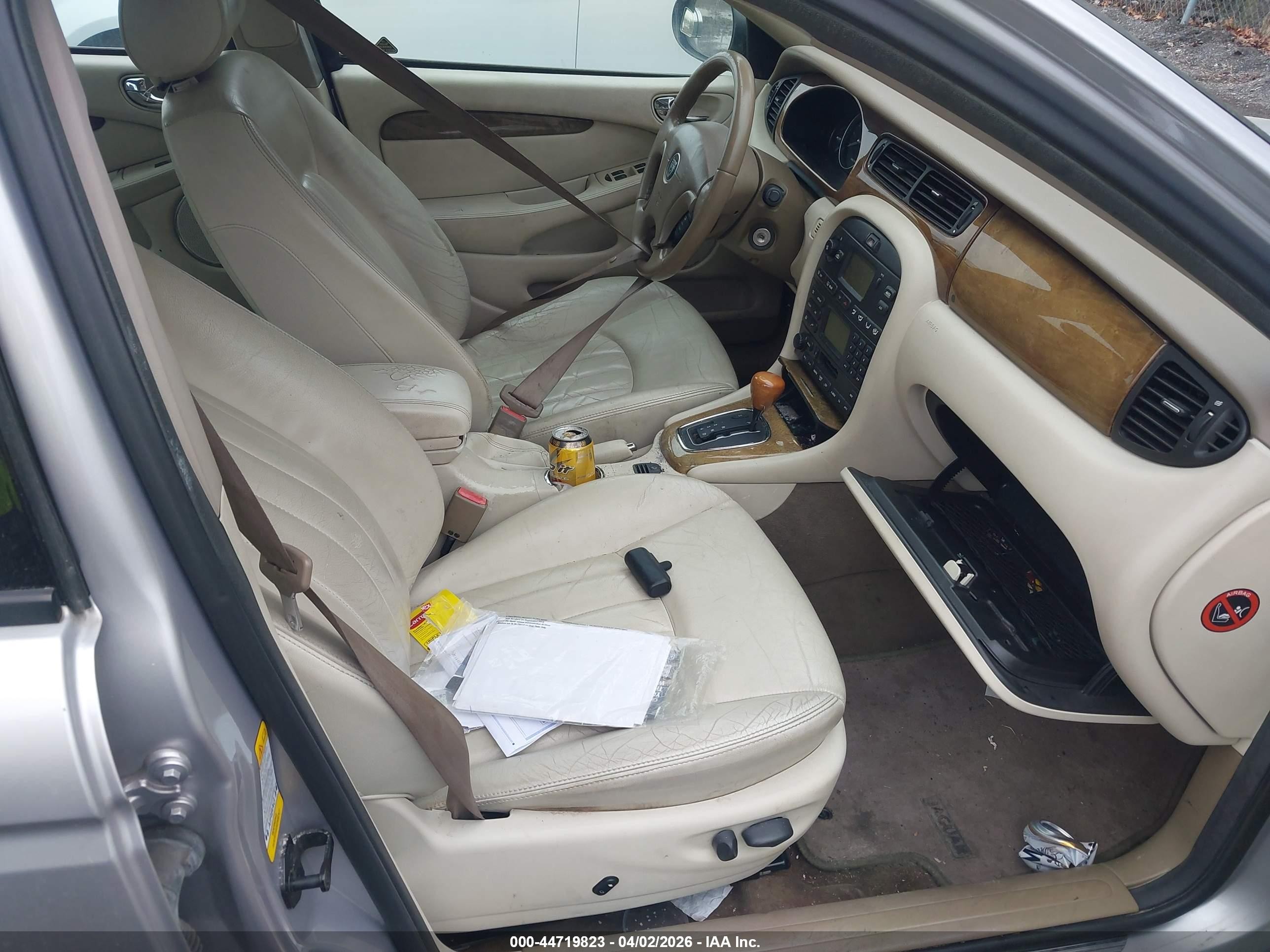 2002 Jaguar X-type 3.0l Gray vin: SAJEA51CX2WC12384