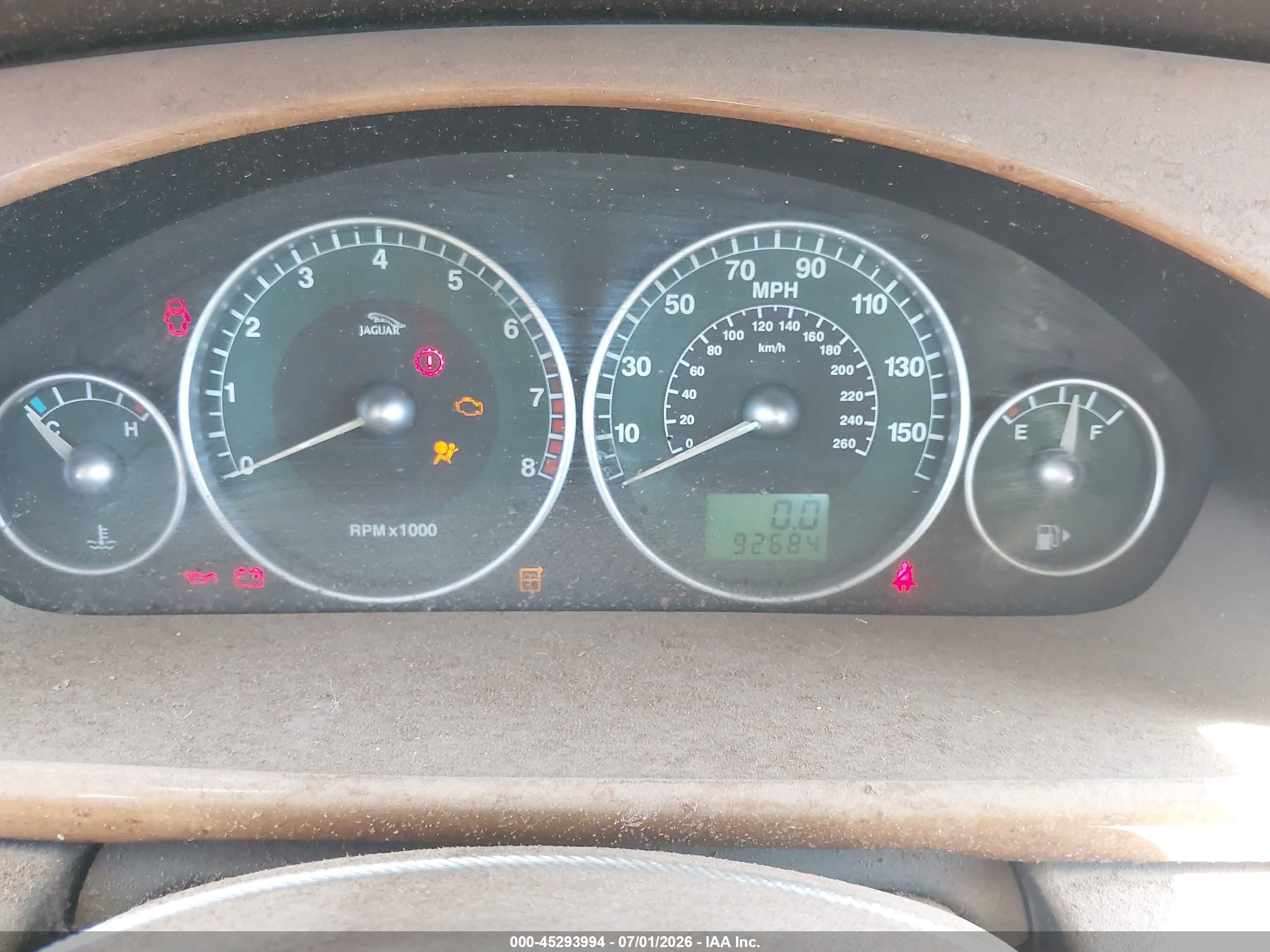 2003 Jaguar X-type 3.0 Серый vin: SAJEA51CX3WC88074