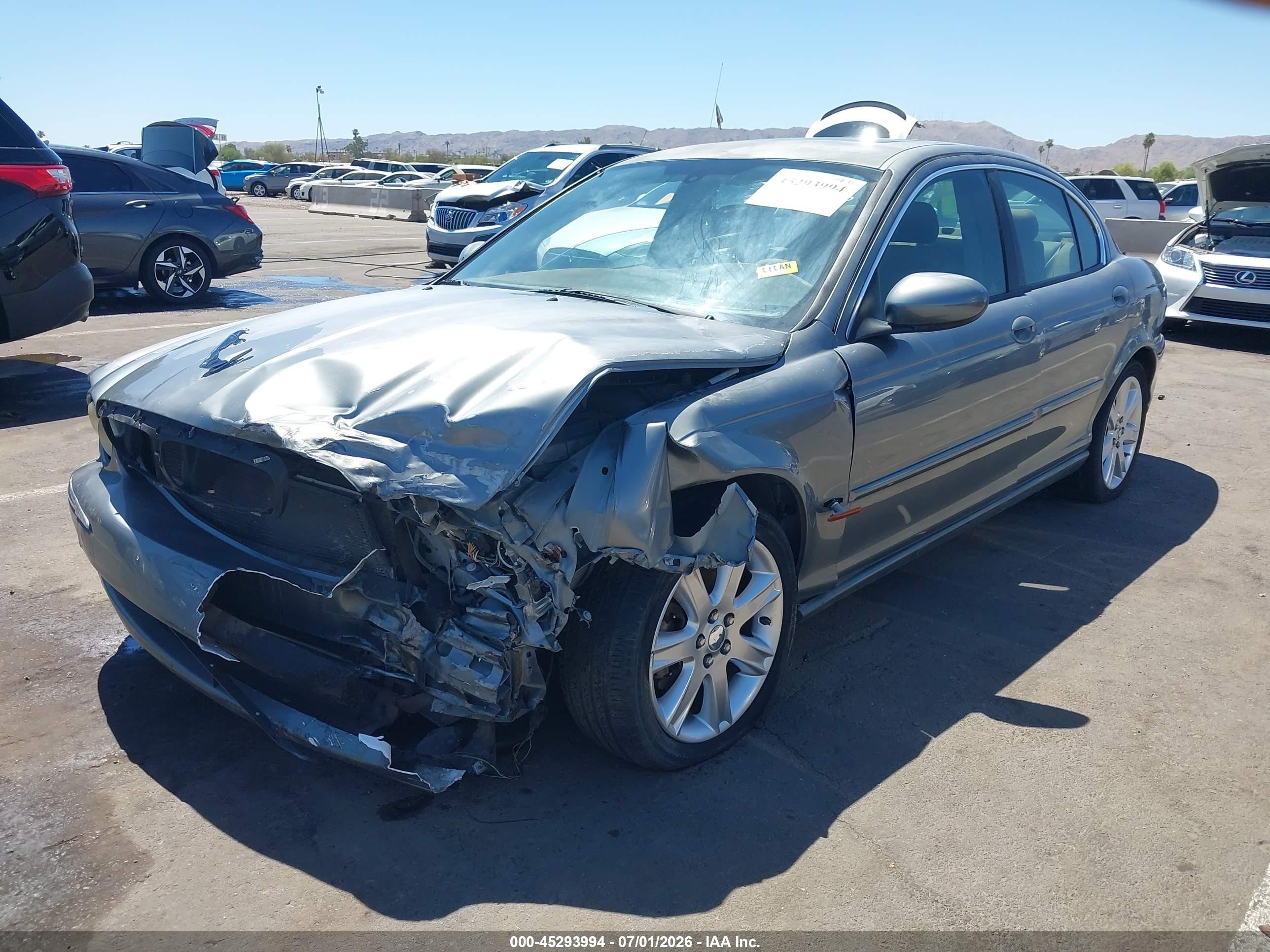2003 Jaguar X-type 3.0 Серый vin: SAJEA51CX3WC88074