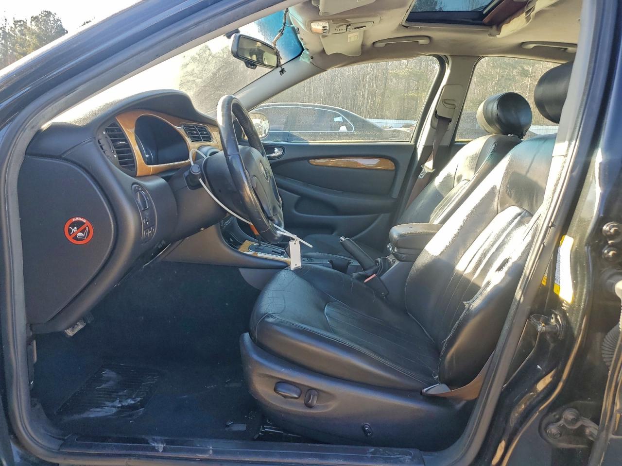 2002 Jaguar X-type 2.5 Black vin: SAJEA51D02XC46451