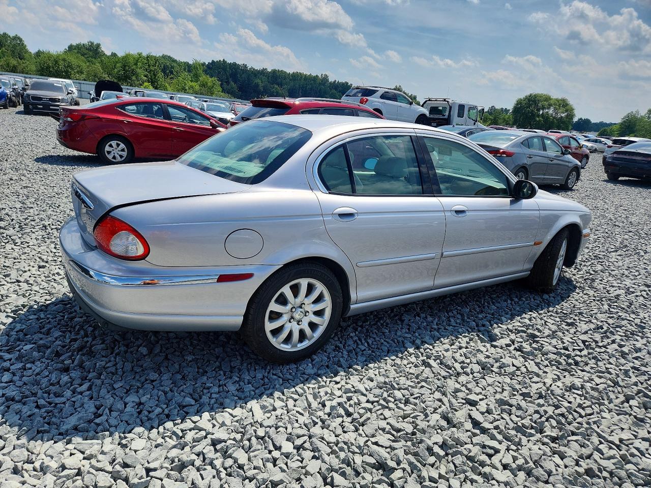 2002 Jaguar X-type 2.5 Gray vin: SAJEA51D12XC07187