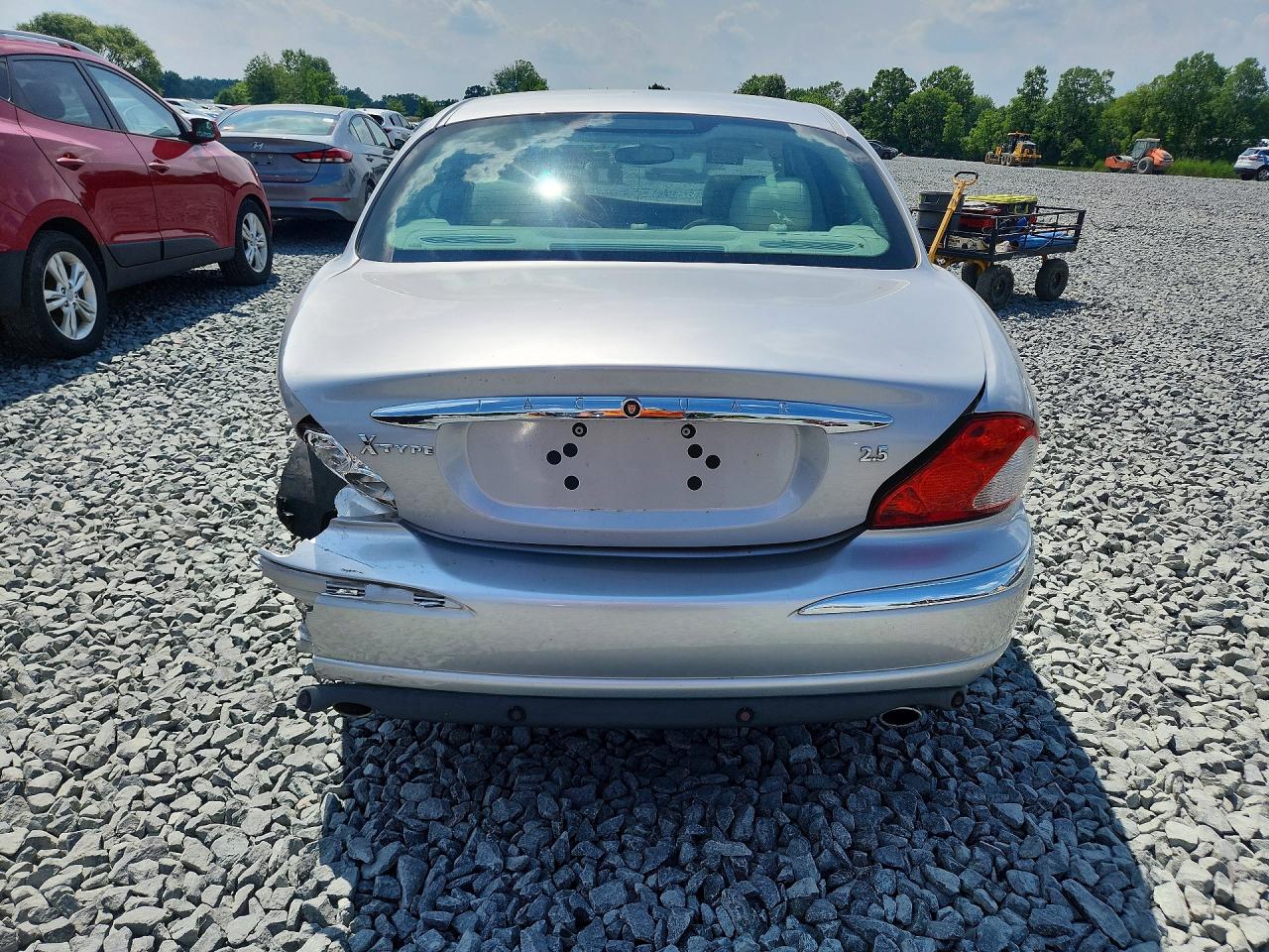 2002 Jaguar X-type 2.5 Gray vin: SAJEA51D12XC07187