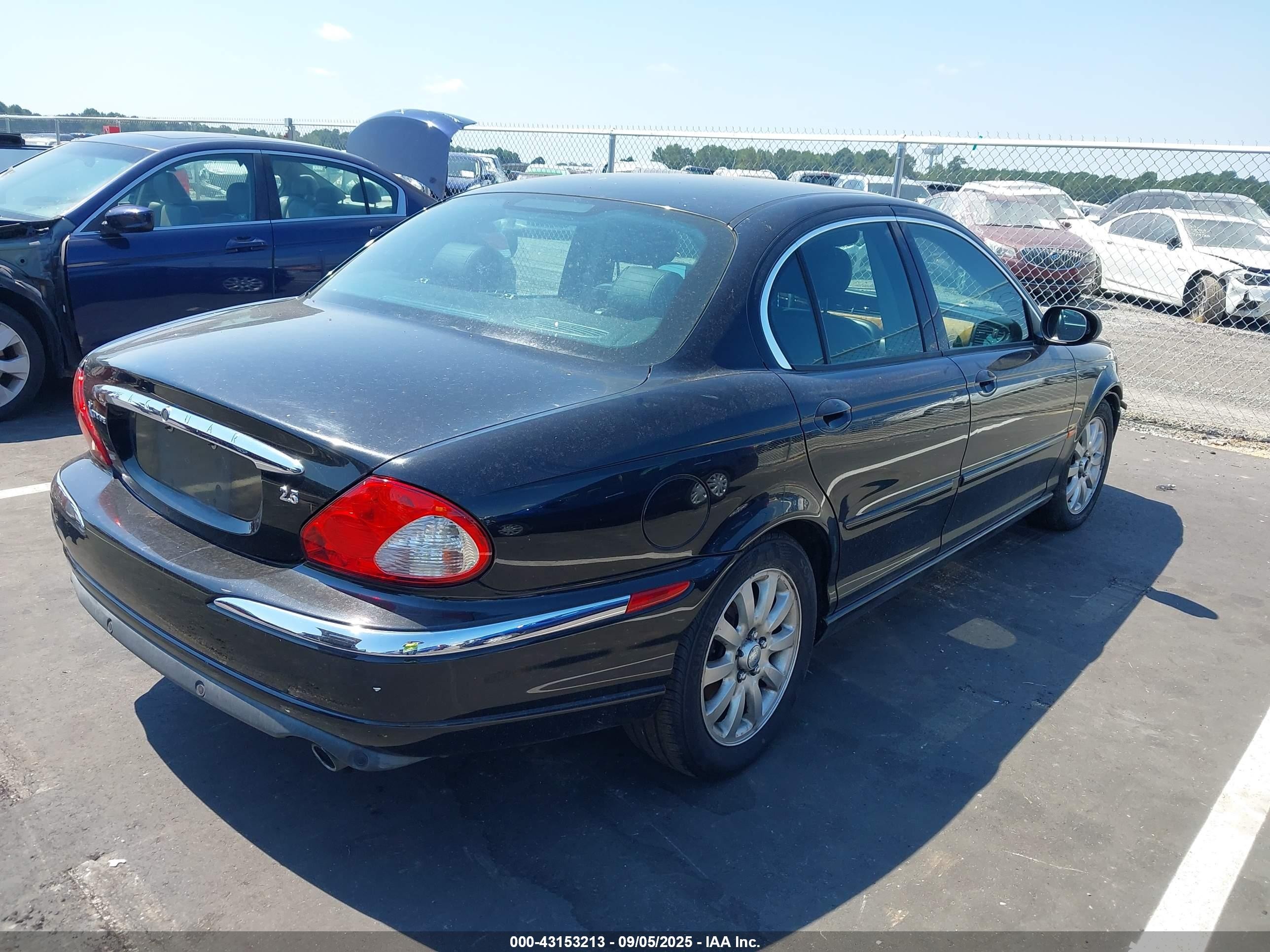 2002 Jaguar X-type 2.5l Black vin: SAJEA51D22XC27528