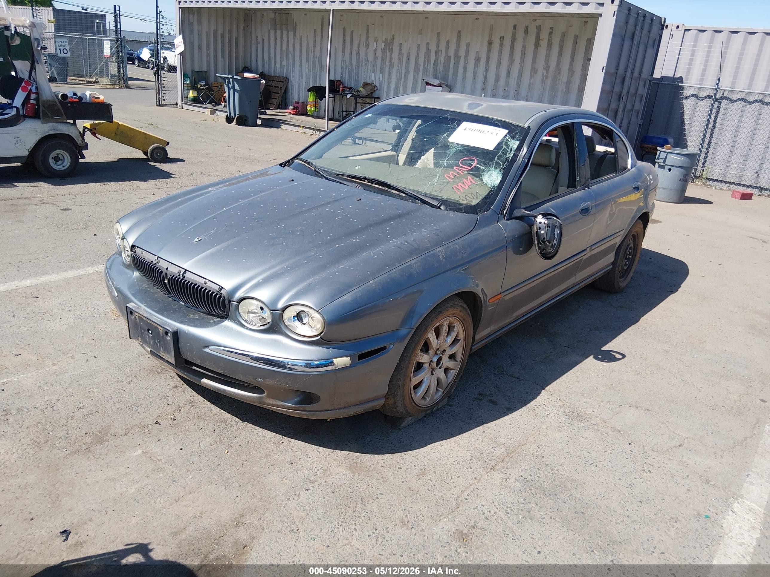2003 Jaguar X-type 2.5 Light Blue vin: SAJEA51D33XC98349