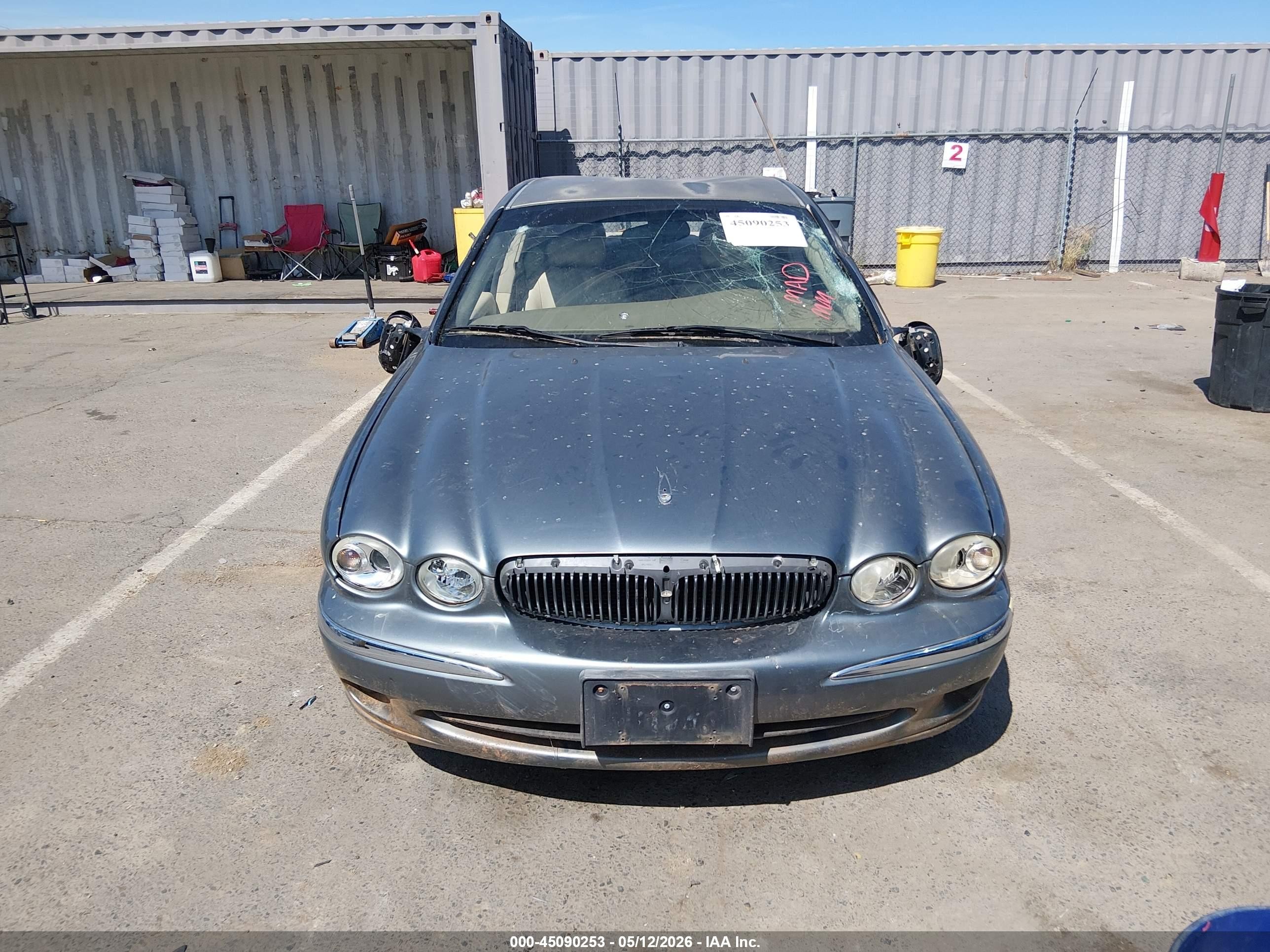 2003 Jaguar X-type 2.5 Light Blue vin: SAJEA51D33XC98349
