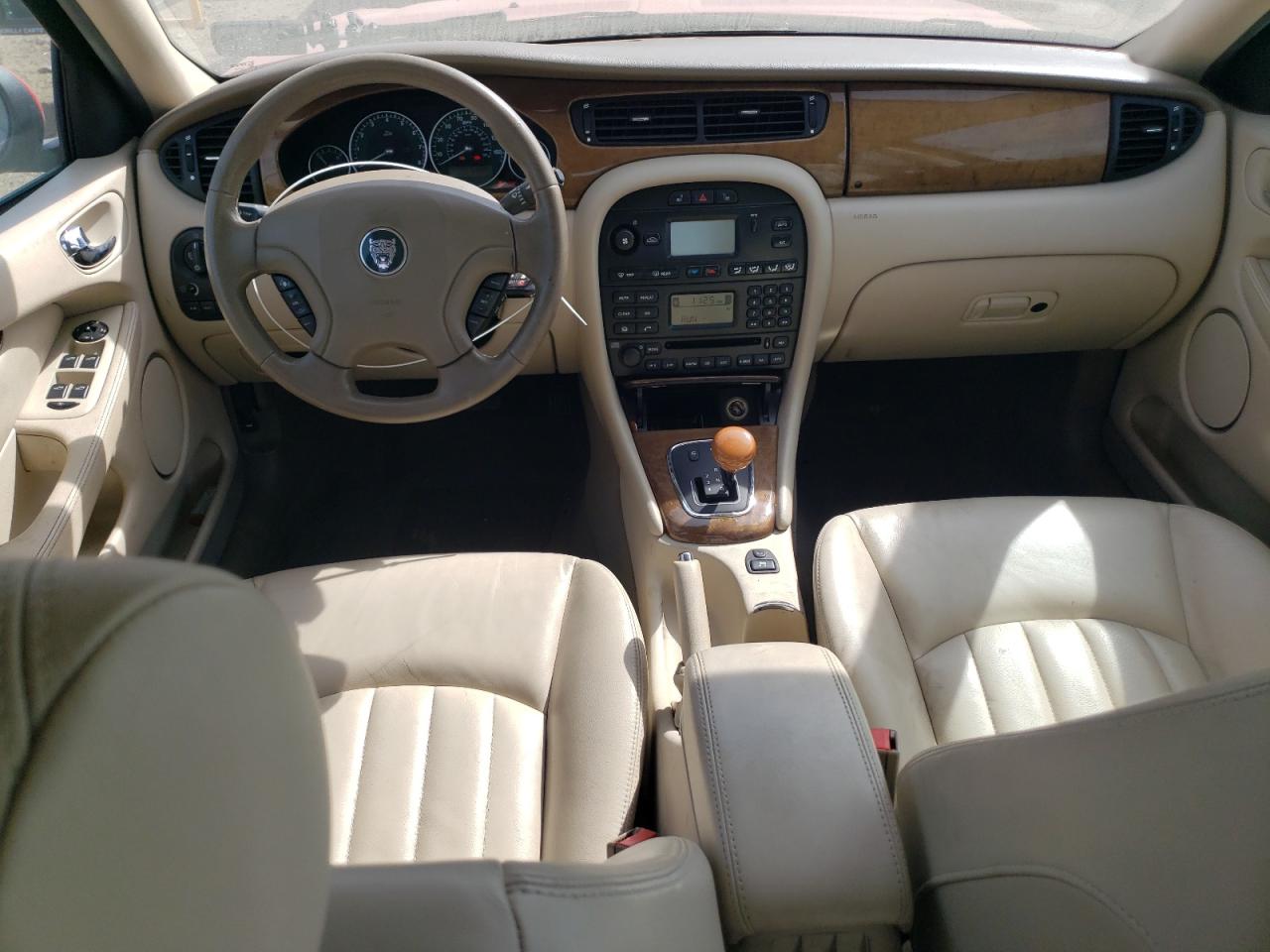 2002 Jaguar X-type 2.5 Red vin: SAJEA51D52XC67019