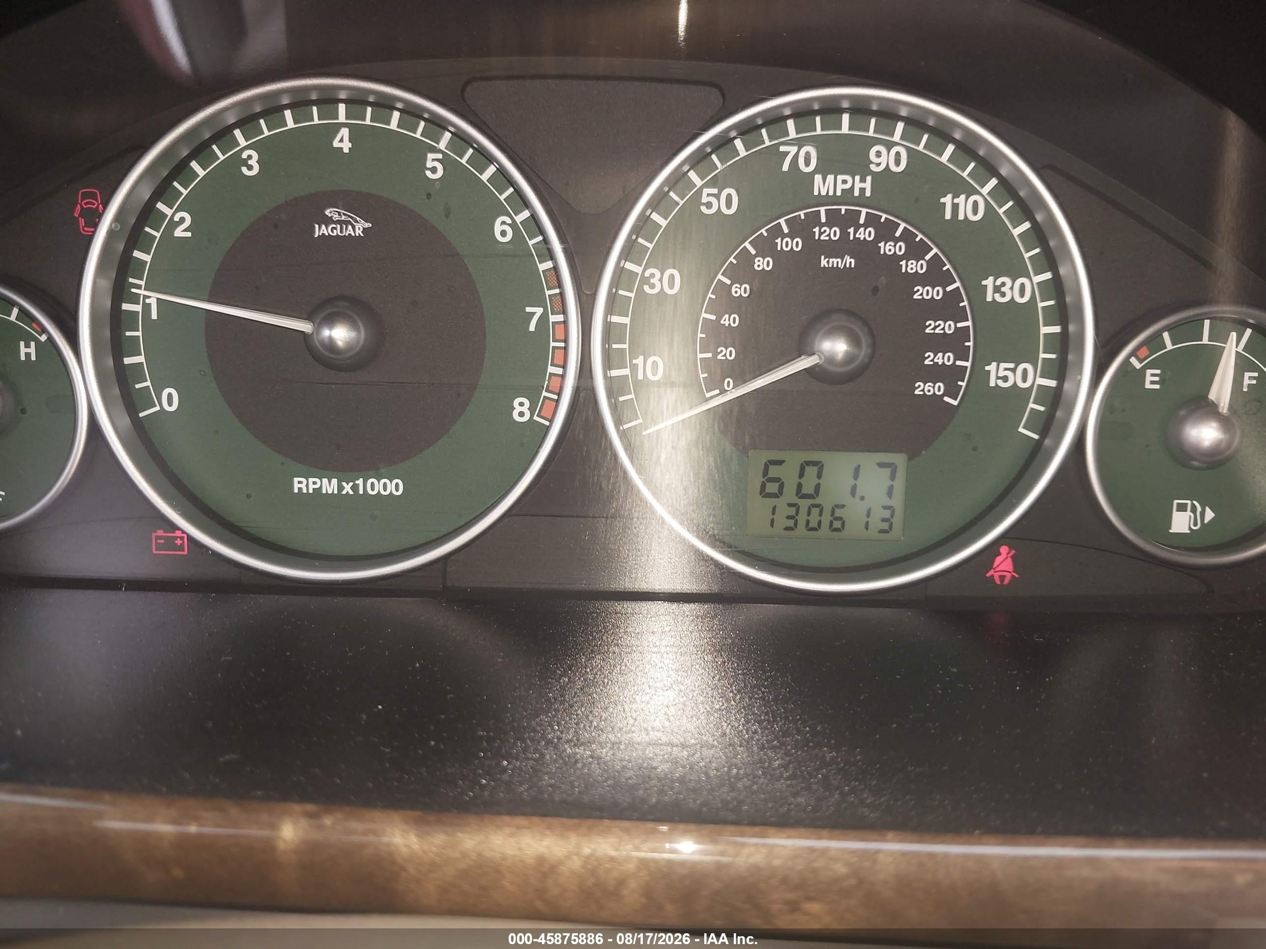 2003 Jaguar X-type 2.5 Red vin: SAJEA51D53XD10694