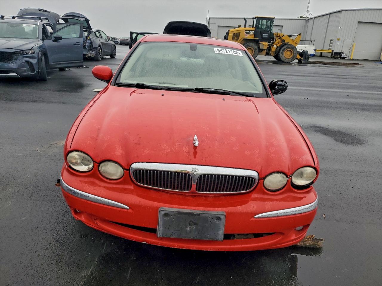 2002 Jaguar X-type 2.5 Red vin: SAJEA51D62XC56918