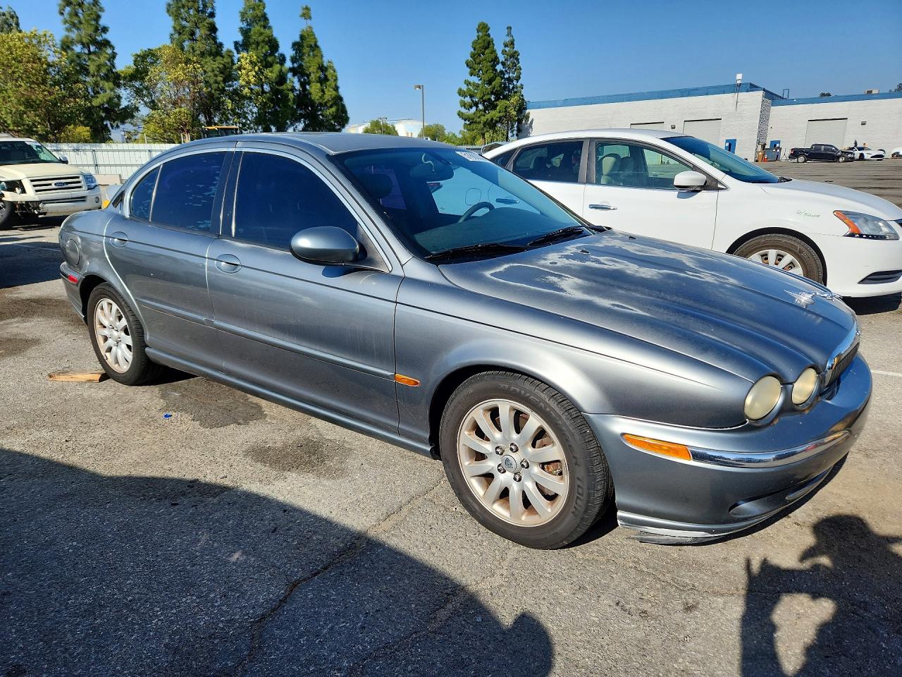 2002 Jaguar X-type 2.5 Gray vin: SAJEA51D62XC64372