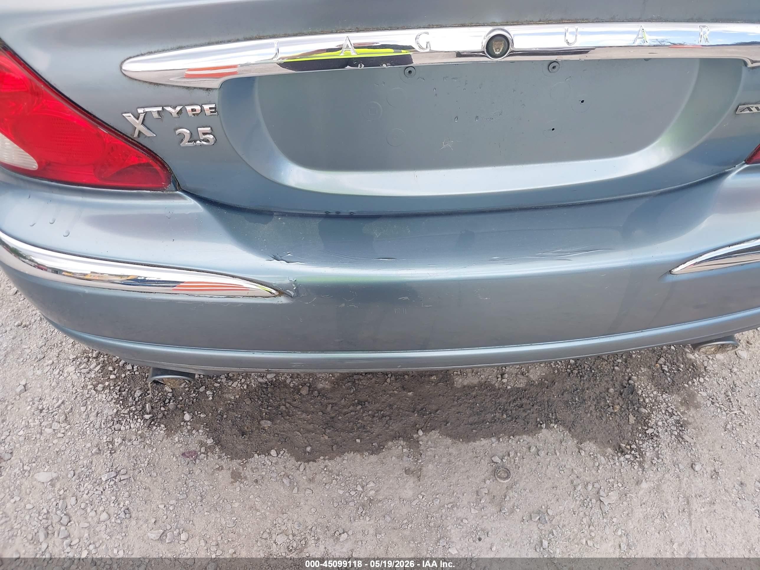 2003 Jaguar X-type 2.5 Blue vin: SAJEA51D63XD43638