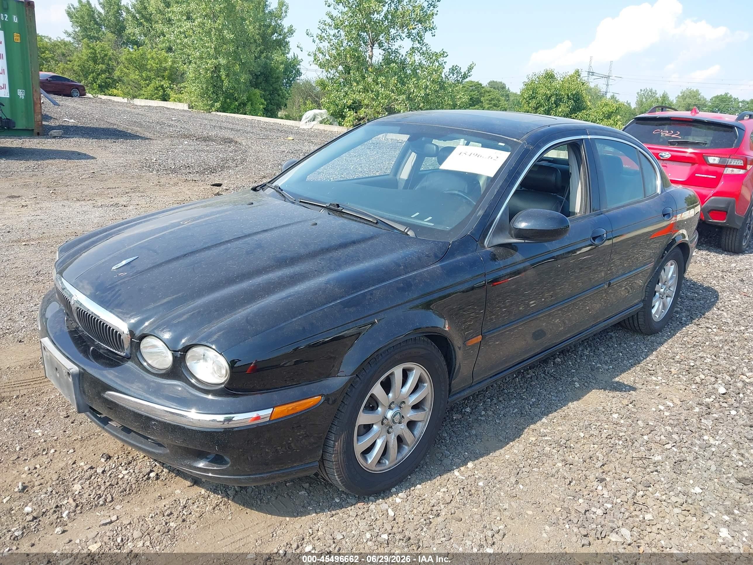 2003 Jaguar X-type 2.5 Black vin: SAJEA51D73XC96734