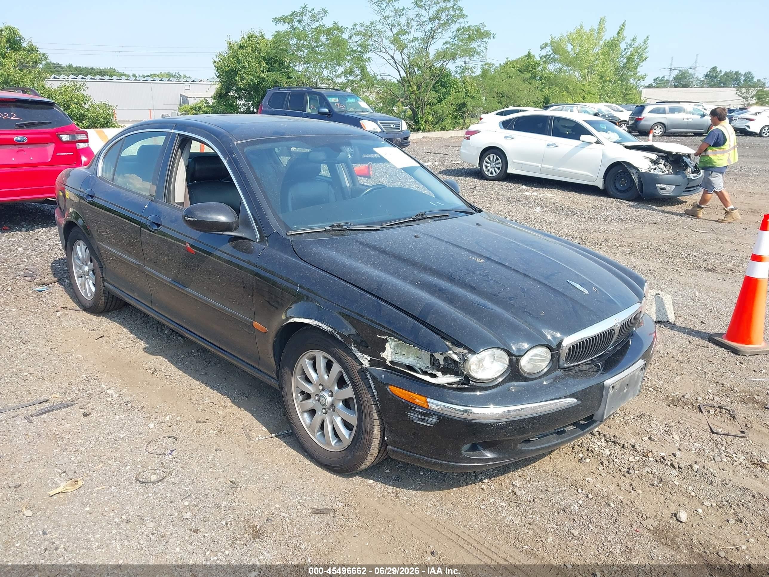 2003 Jaguar X-type 2.5 Black vin: SAJEA51D73XC96734