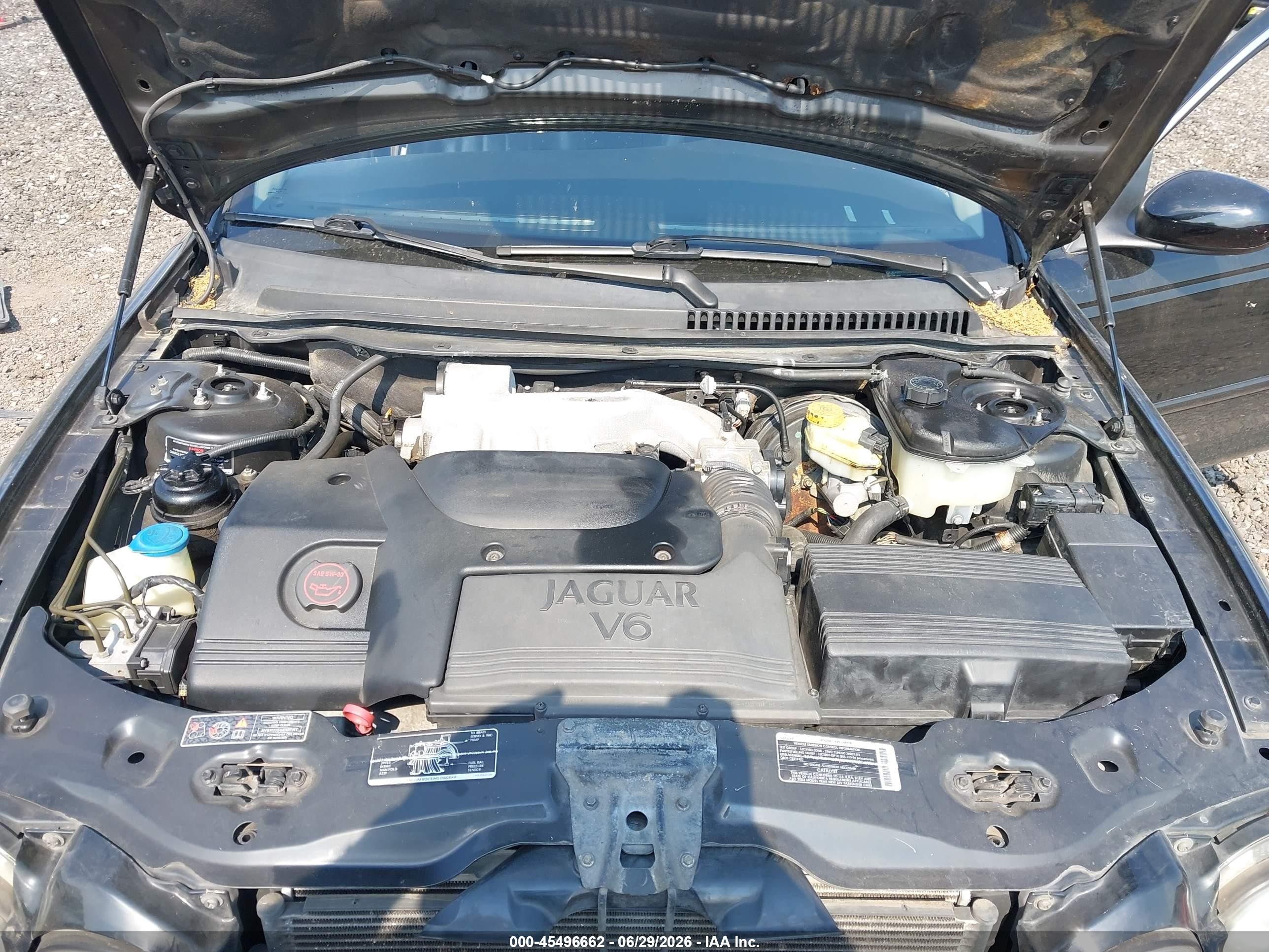 2003 Jaguar X-type 2.5 Black vin: SAJEA51D73XC96734