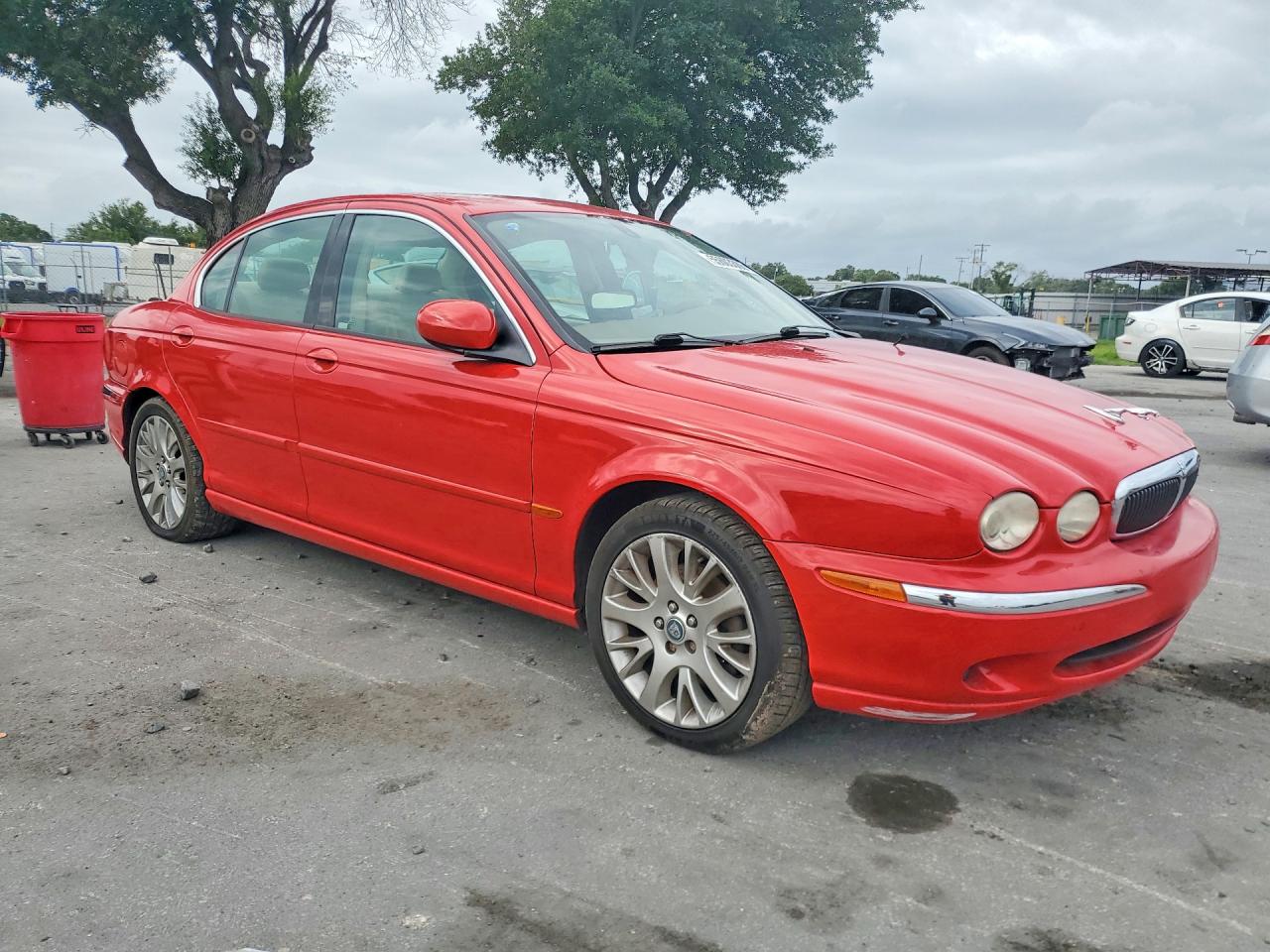 2003 Jaguar X-type 2.5 Красный vin: SAJEA51D83XC92739