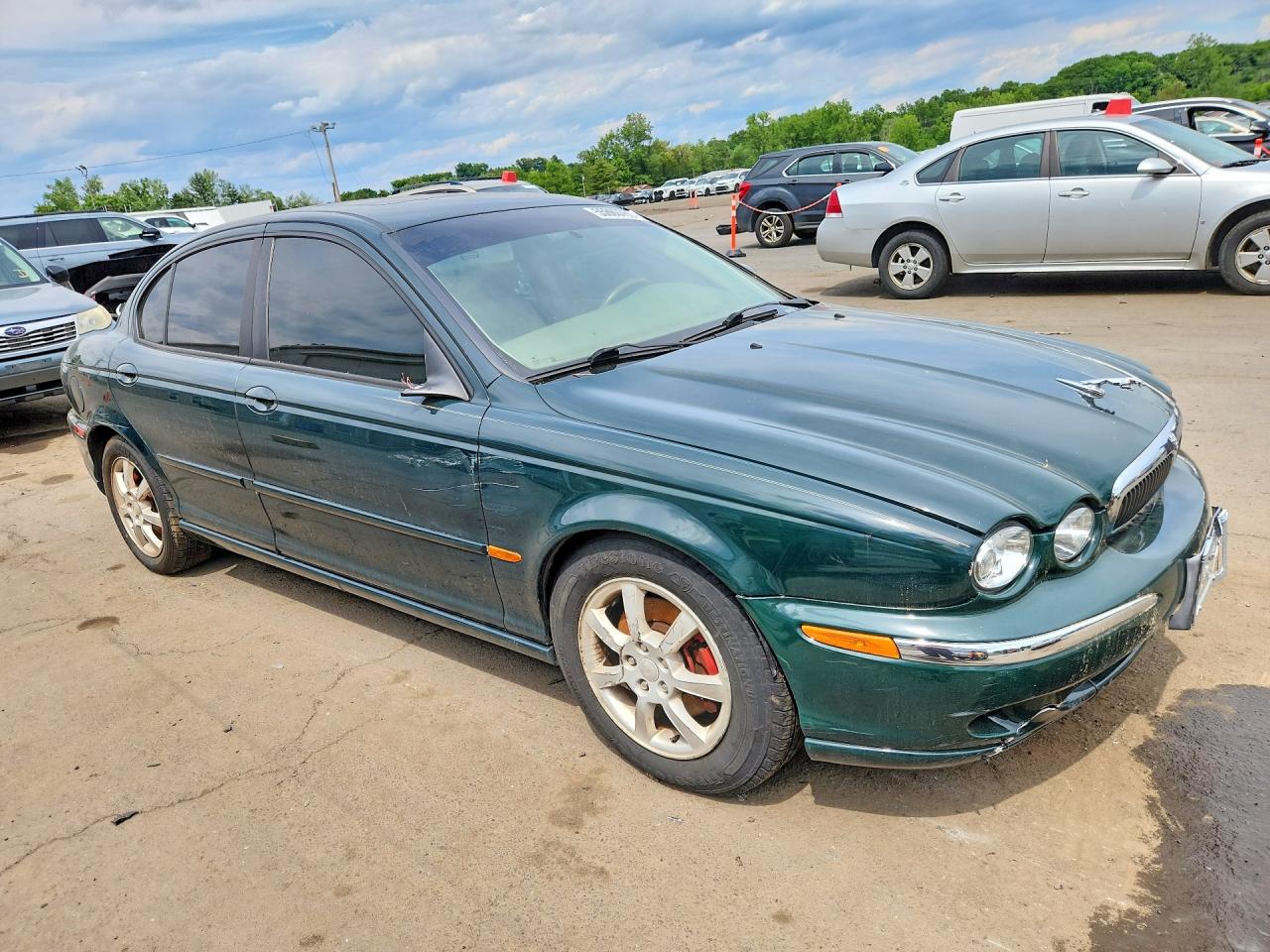 2004 Jaguar X-type Estate 2.5 Green vin: SAJEA52D74XD99510