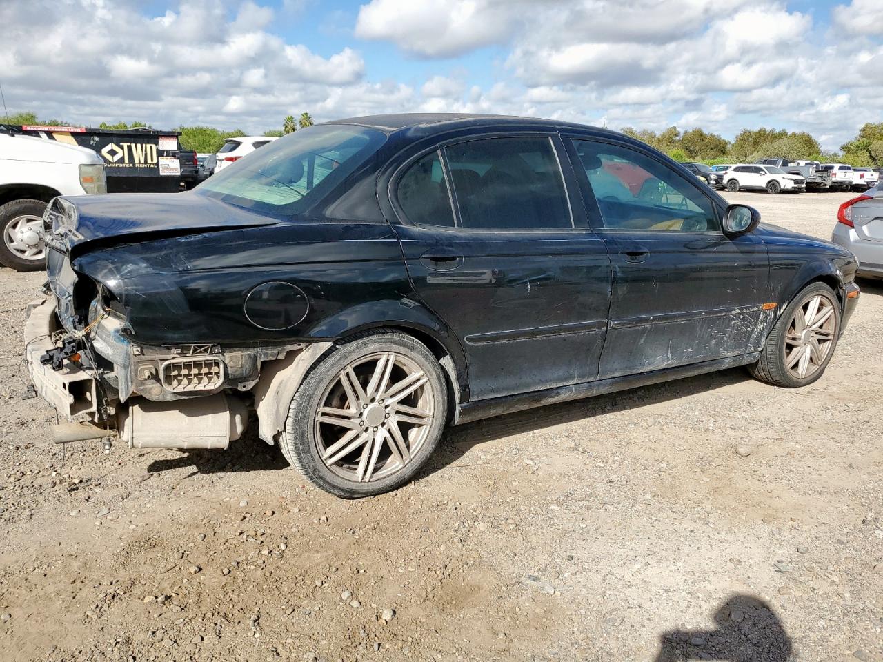 2002 Jaguar X-type Sport 3.0 Черный vin: SAJEA53C72WC13683