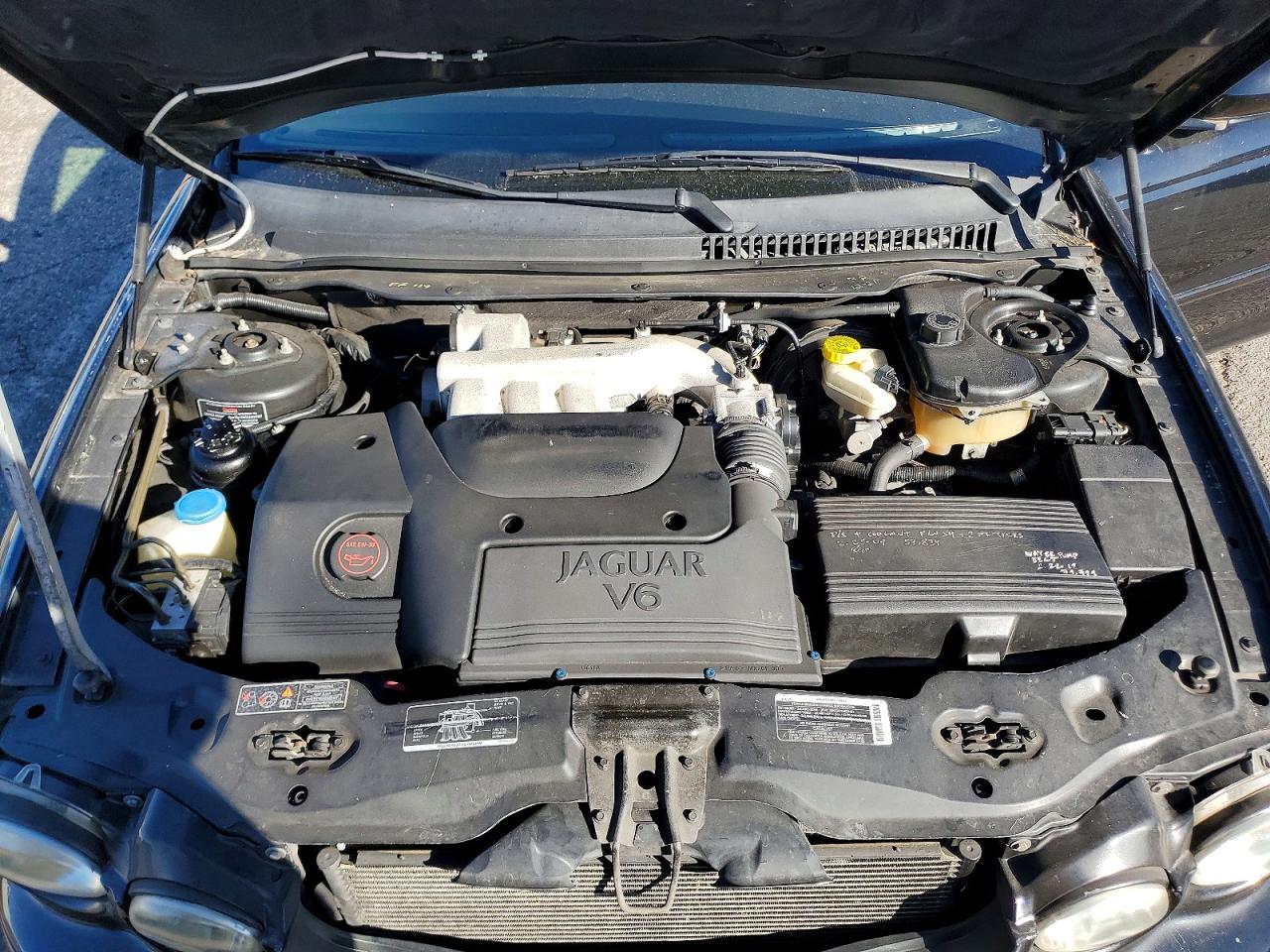 2003 Jaguar X-type Sport 2.5 Черный vin: SAJEA53D83XC92799