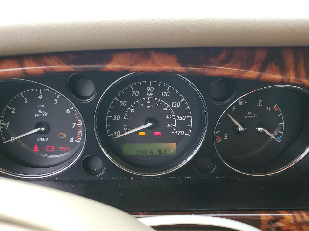 2004 Jaguar Xj8 White vin: SAJEA71C34SG01423