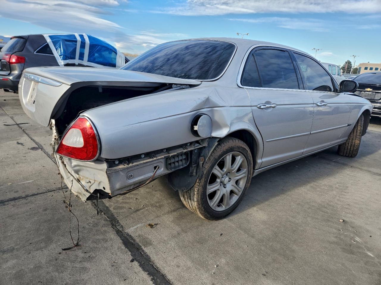 2004 Jaguar Xj8 Серебряный vin: SAJEA71C34SG02023