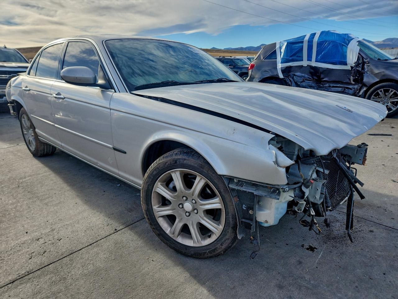 2004 Jaguar Xj8 Серебряный vin: SAJEA71C34SG02023