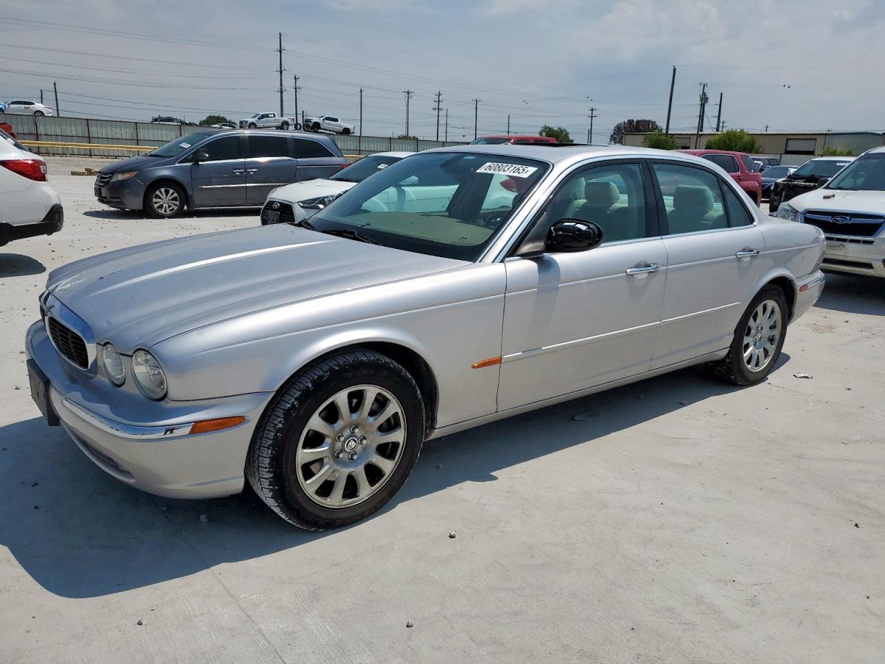2004 Jaguar Xj8 Silver vin: SAJEA71C34SG03026