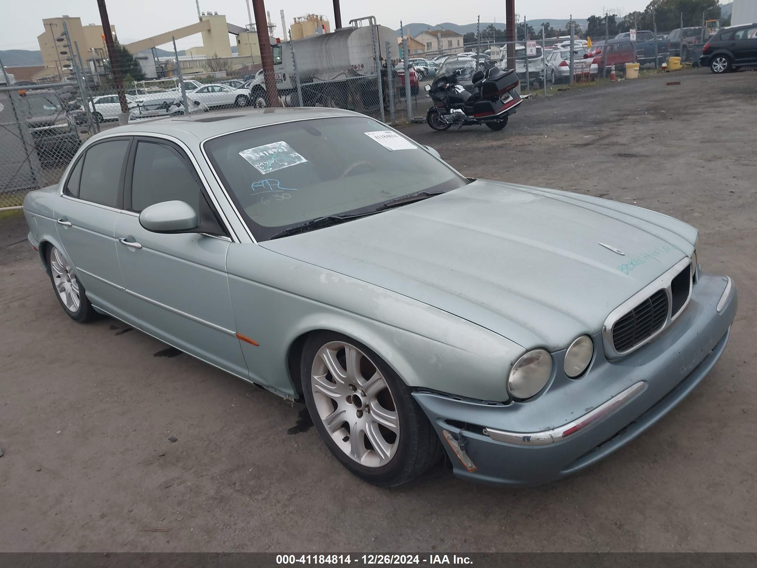 2004 Jaguar Xj Xj8 Teal vin: SAJEA71C84SG02230