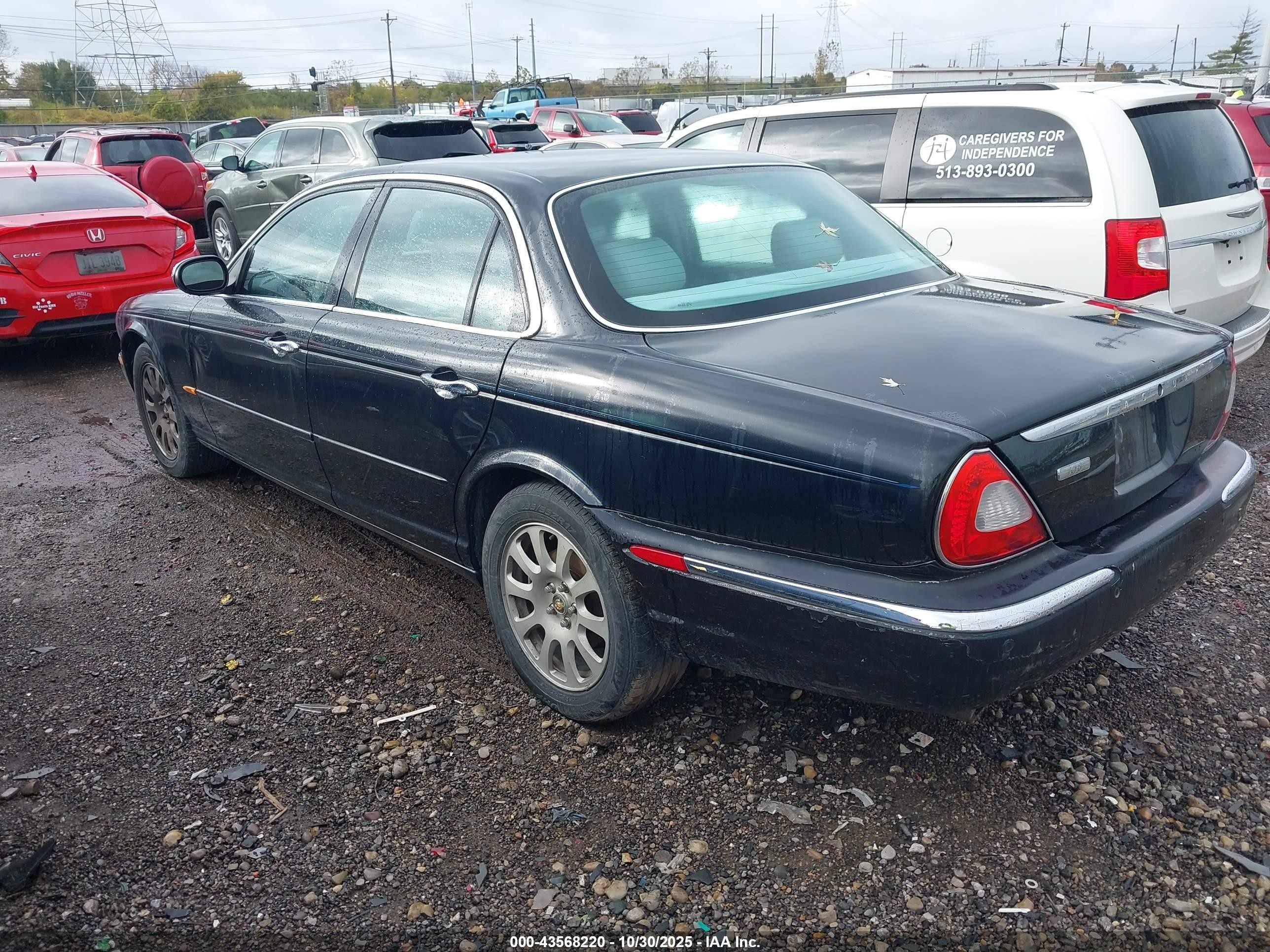 2004 Jaguar Xj Xj8 Black vin: SAJEA71C94SG05850