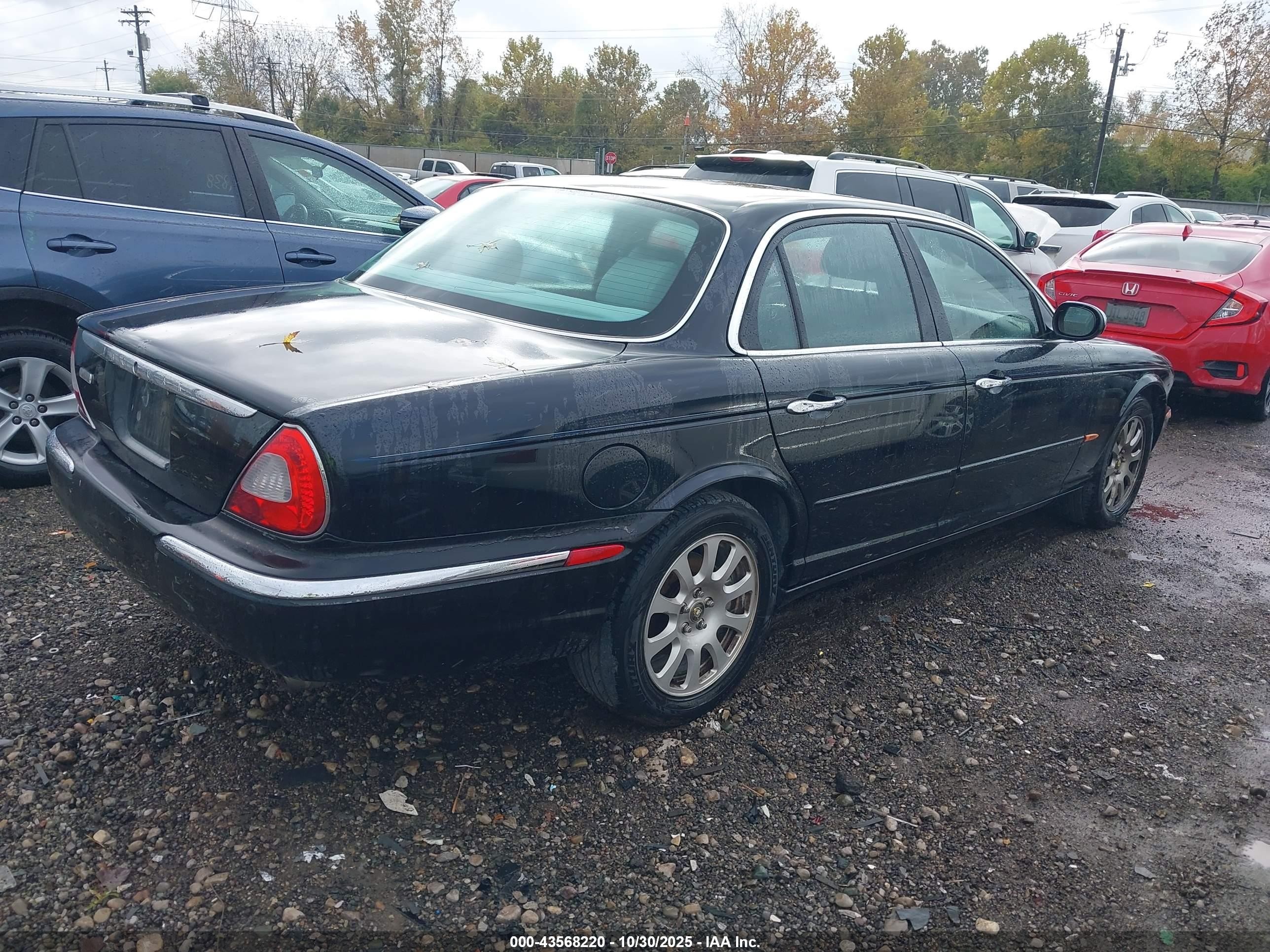 2004 Jaguar Xj Xj8 Black vin: SAJEA71C94SG05850