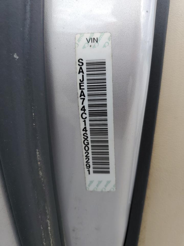 2004 Jaguar Vandenplas Silver vin: SAJEA74C14SG02291