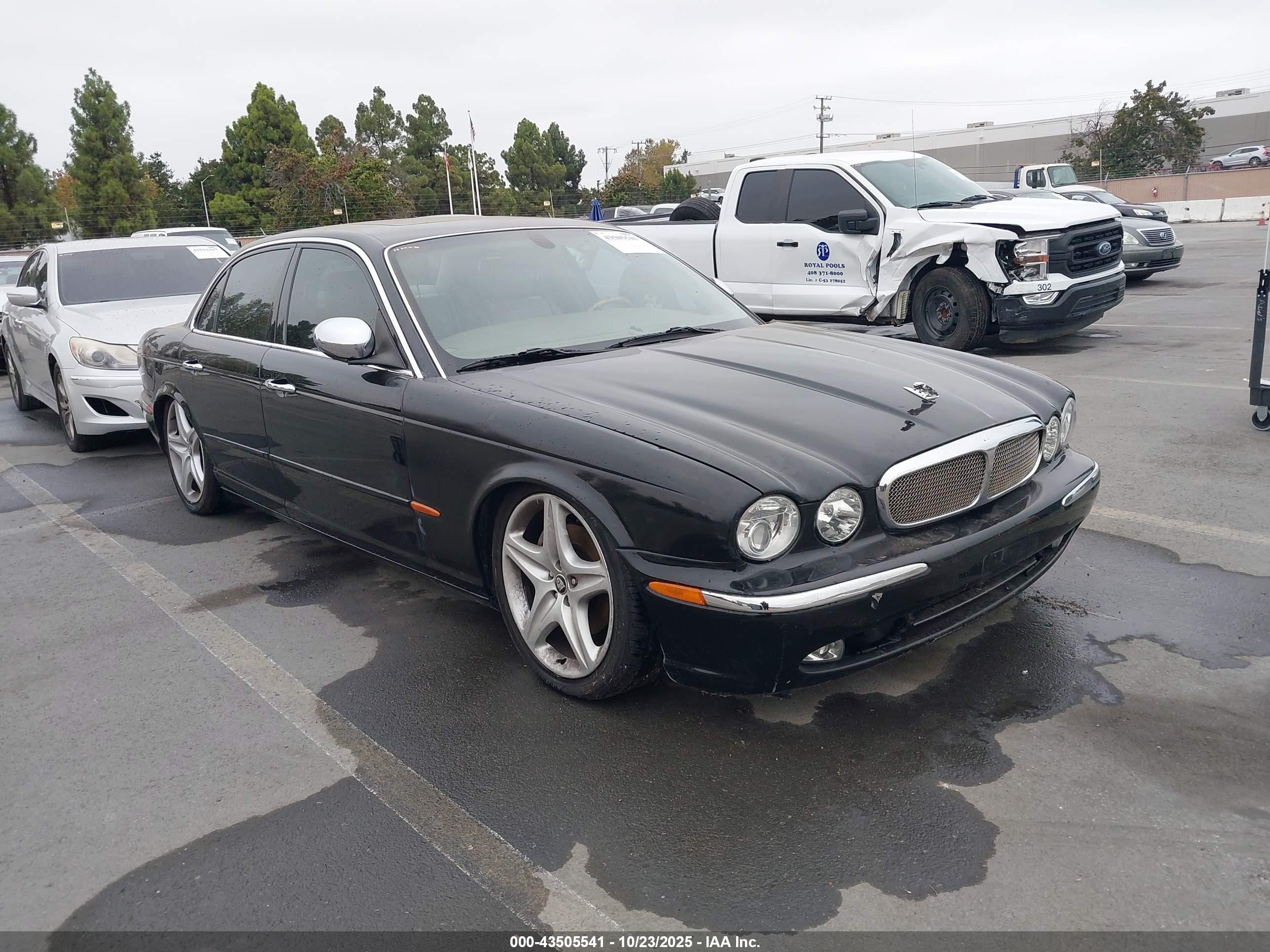 2004 Jaguar Xj Vanden Plas Черный vin: SAJEA74C14SG08057
