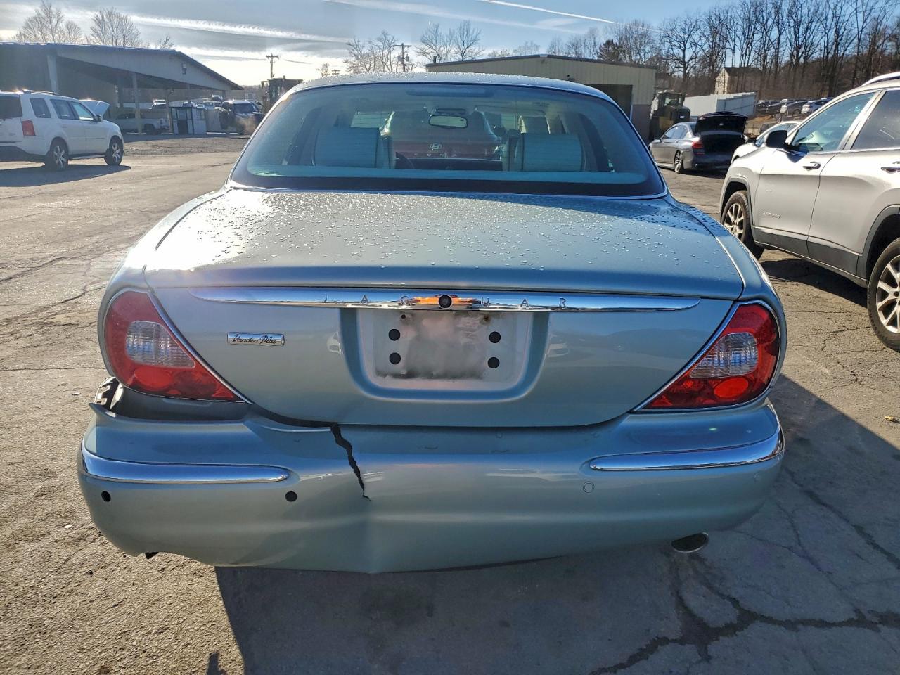 2004 Jaguar Vandenplas Turquoise vin: SAJEA74C84SG11876