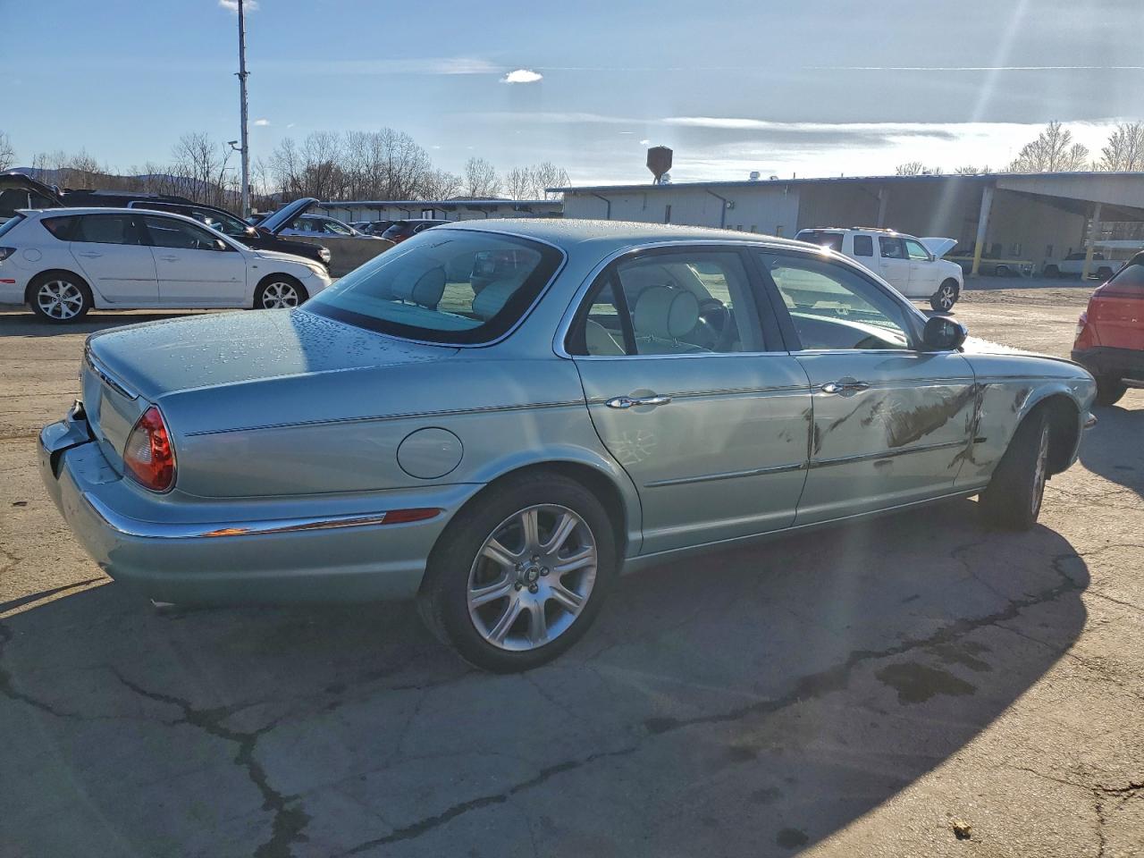 2004 Jaguar Vandenplas Turquoise vin: SAJEA74C84SG11876