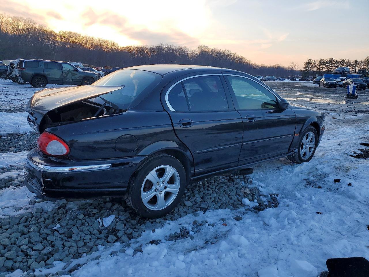 2002 Jaguar X-type 3.0 Black vin: SAJEB51C12WC75130