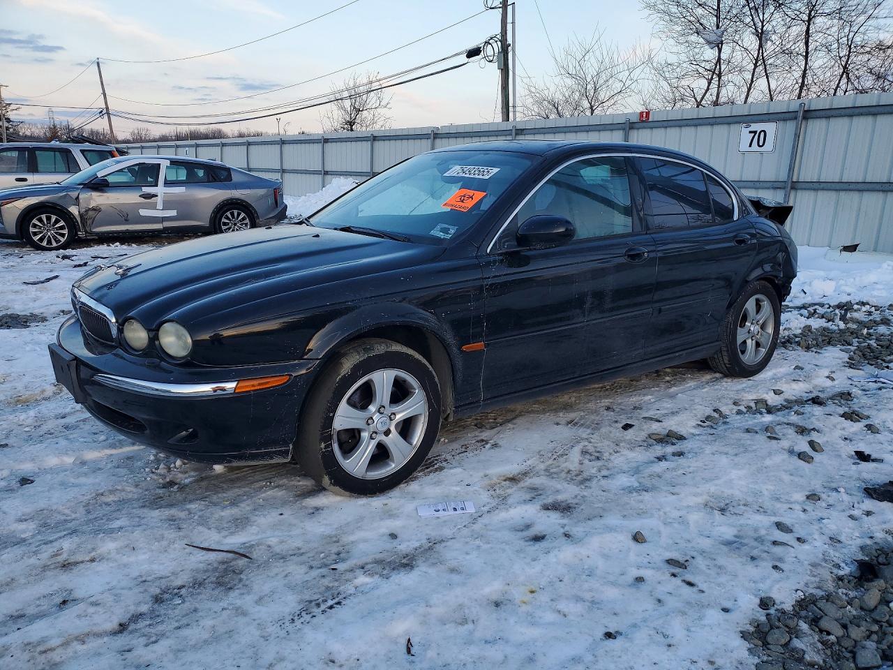 2002 Jaguar X-type 3.0 Black vin: SAJEB51C12WC75130
