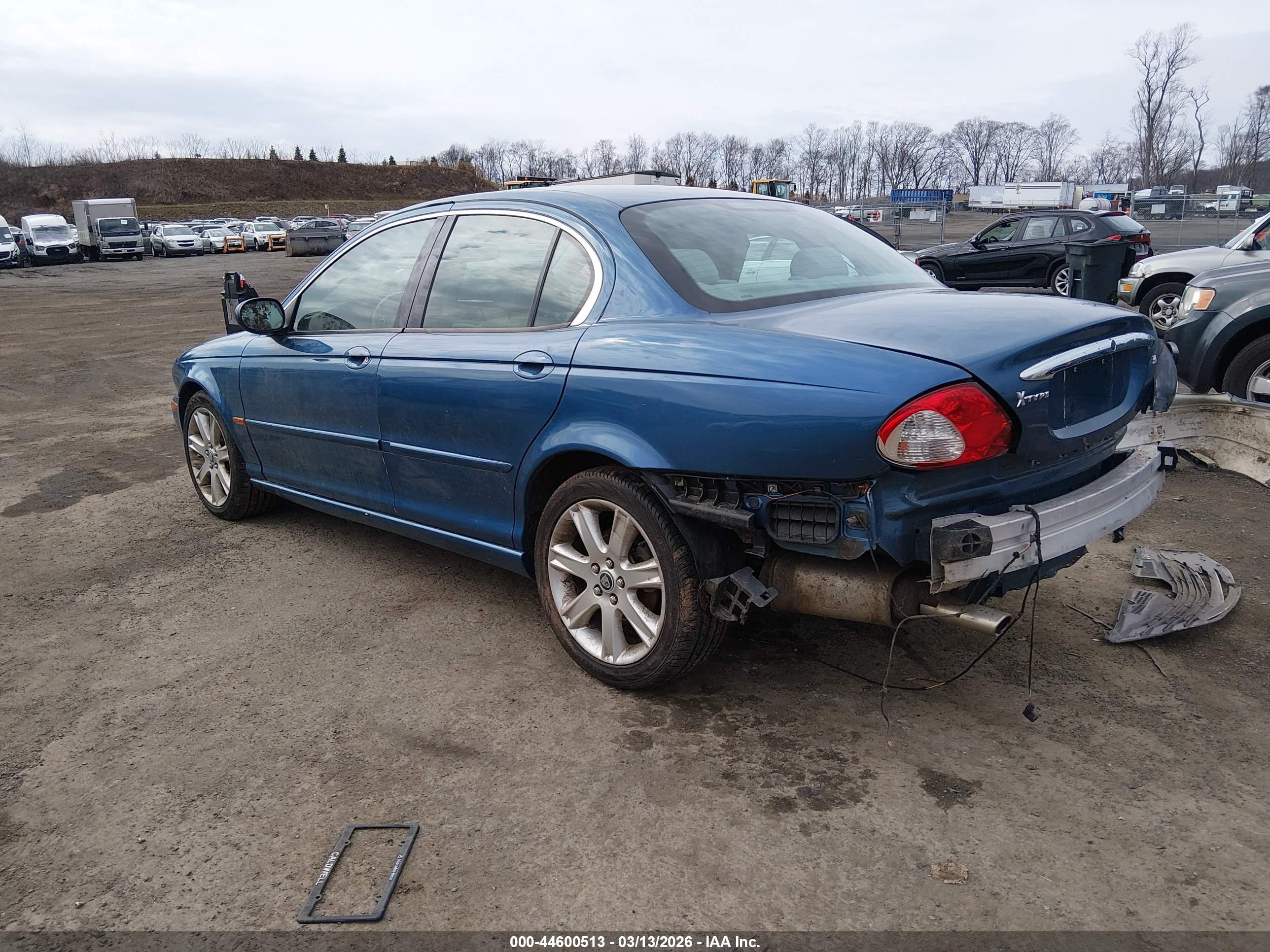 2003 Jaguar X-type 3.0 Синий vin: SAJEB51C73WD07032