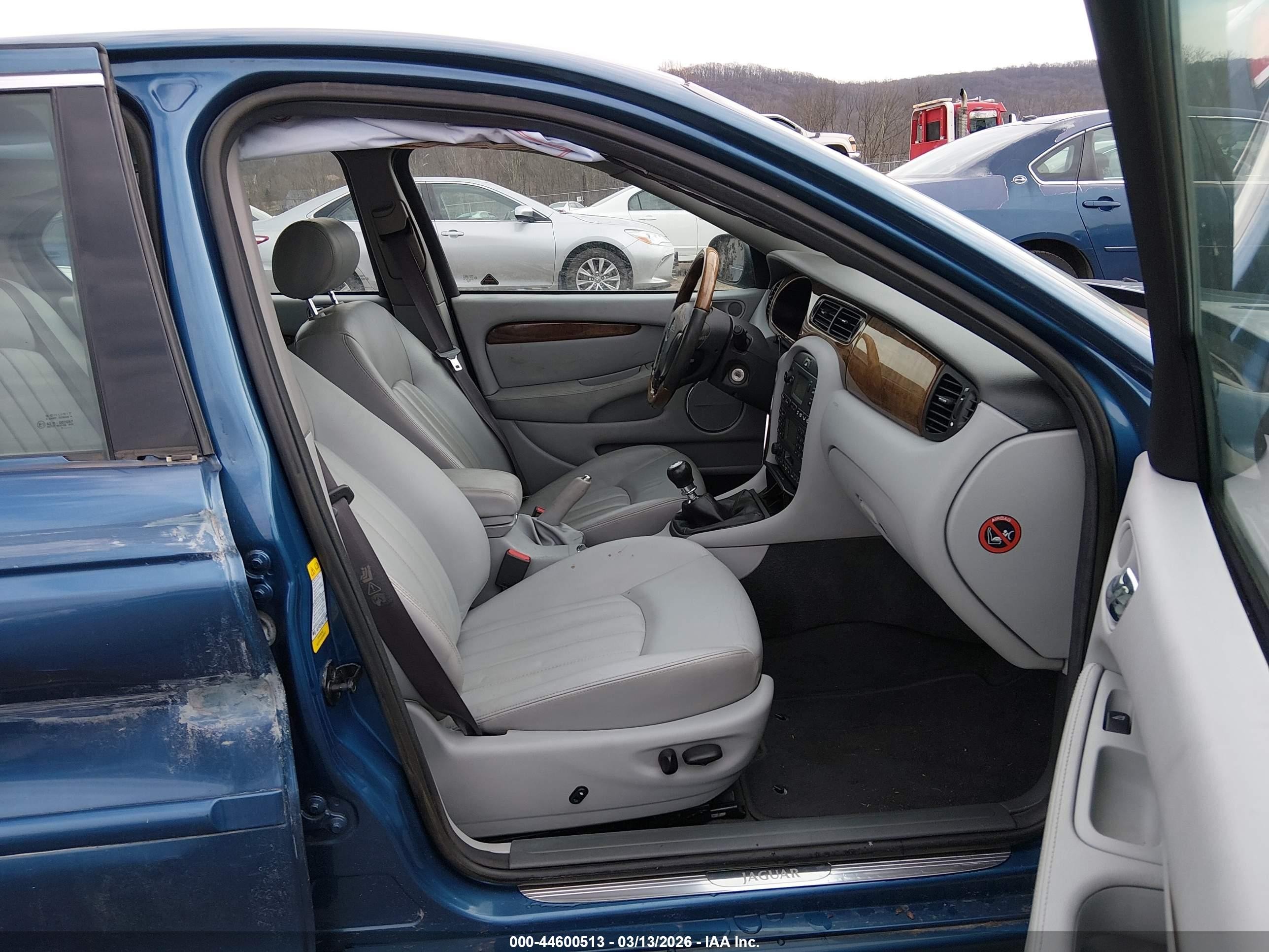 2003 Jaguar X-type 3.0 Синий vin: SAJEB51C73WD07032