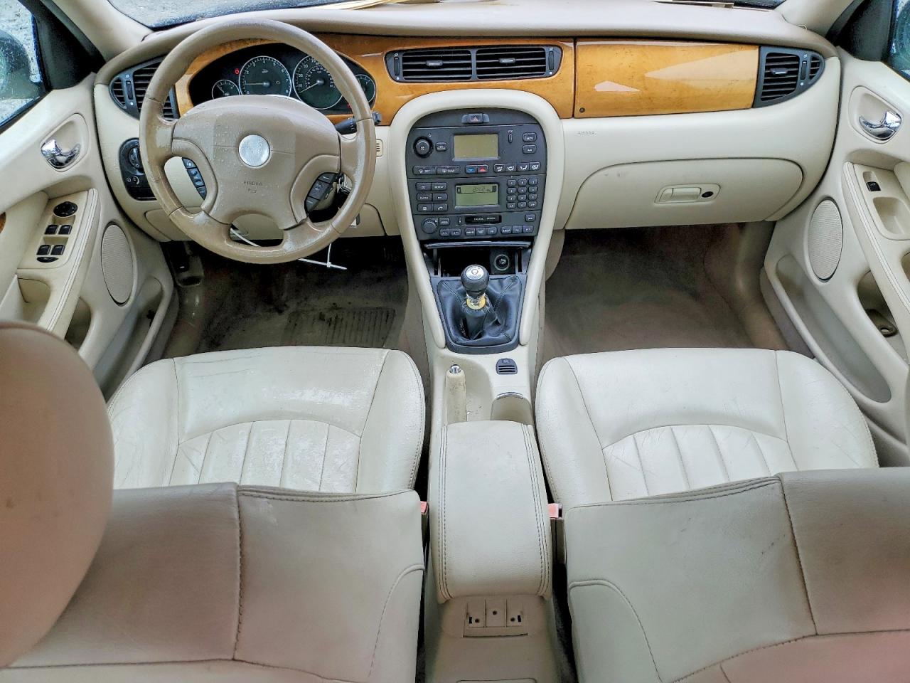 2002 Jaguar X-type 2.5 Green vin: SAJEB51D02XC77633