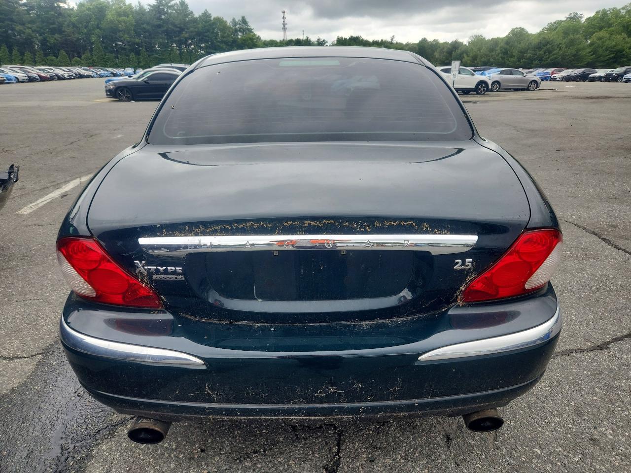 2004 Jaguar X-type 2.5 Green vin: SAJEB52D64XE13152