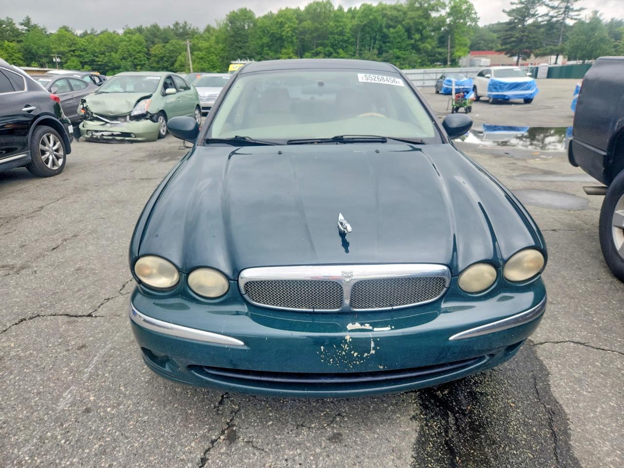 2004 Jaguar X-type 2.5 Green vin: SAJEB52D64XE13152