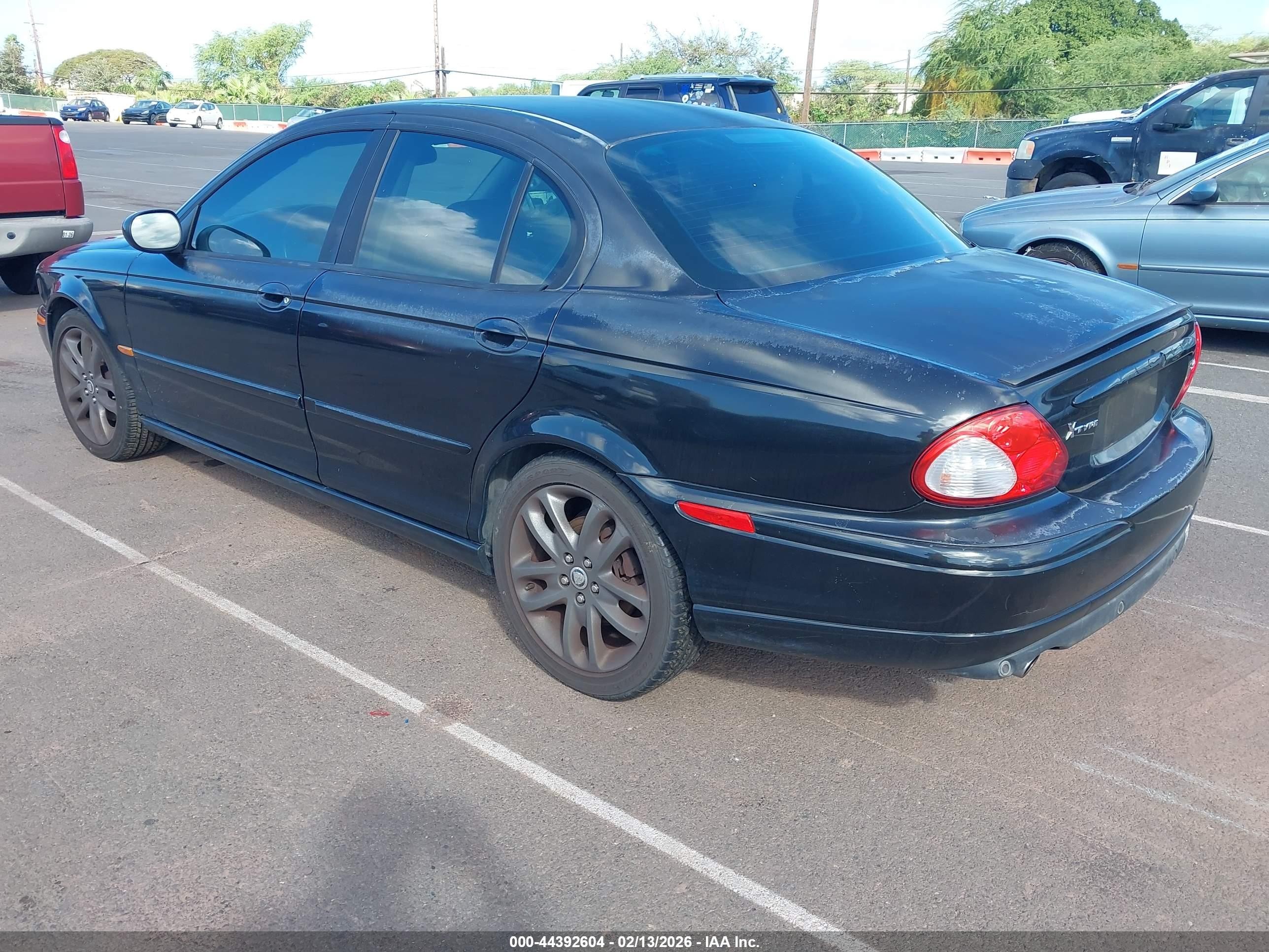 2002 Jaguar X-type 3.0l Black vin: SAJEB53C52WC43519