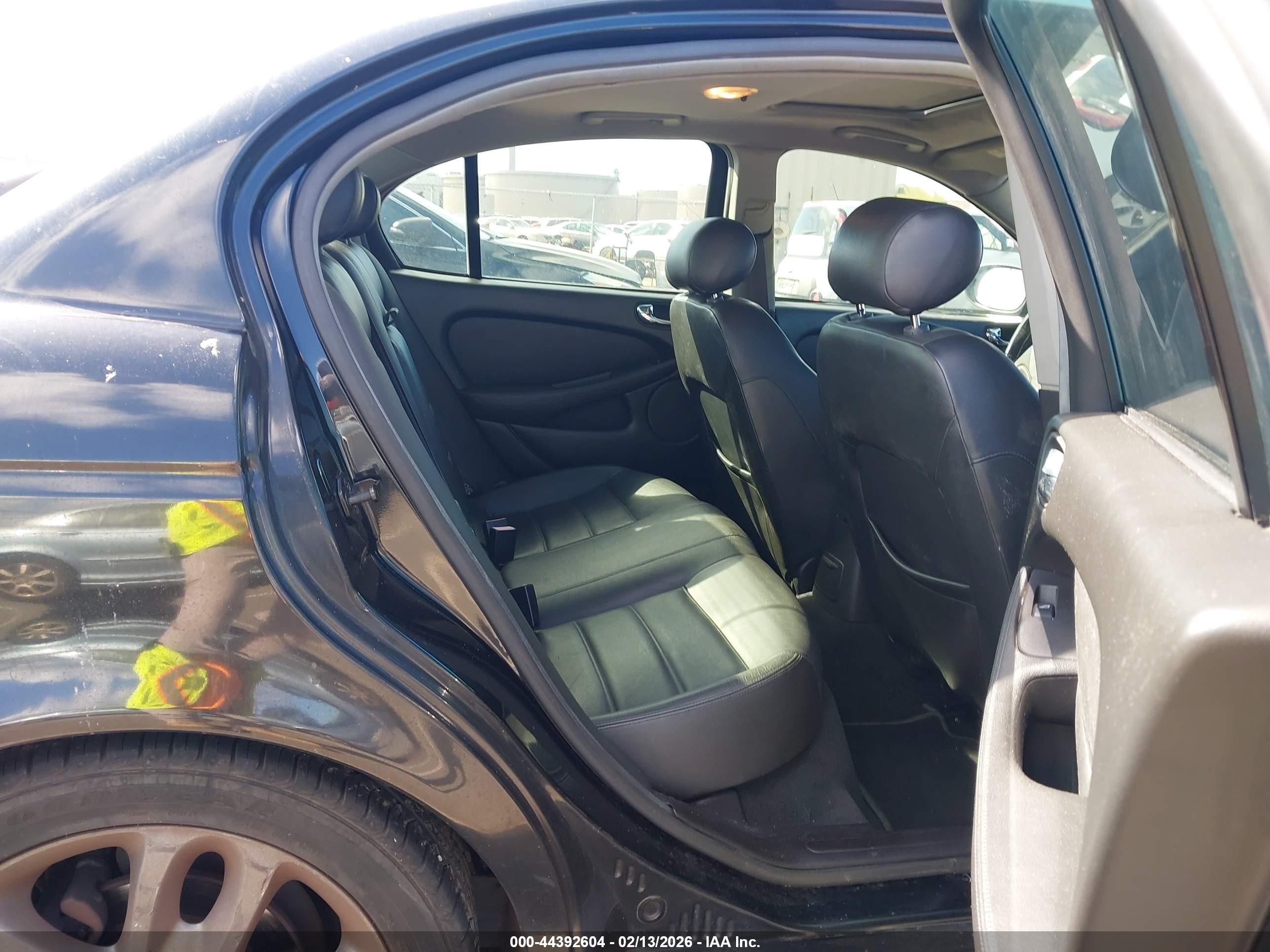2002 Jaguar X-type 3.0l Black vin: SAJEB53C52WC43519
