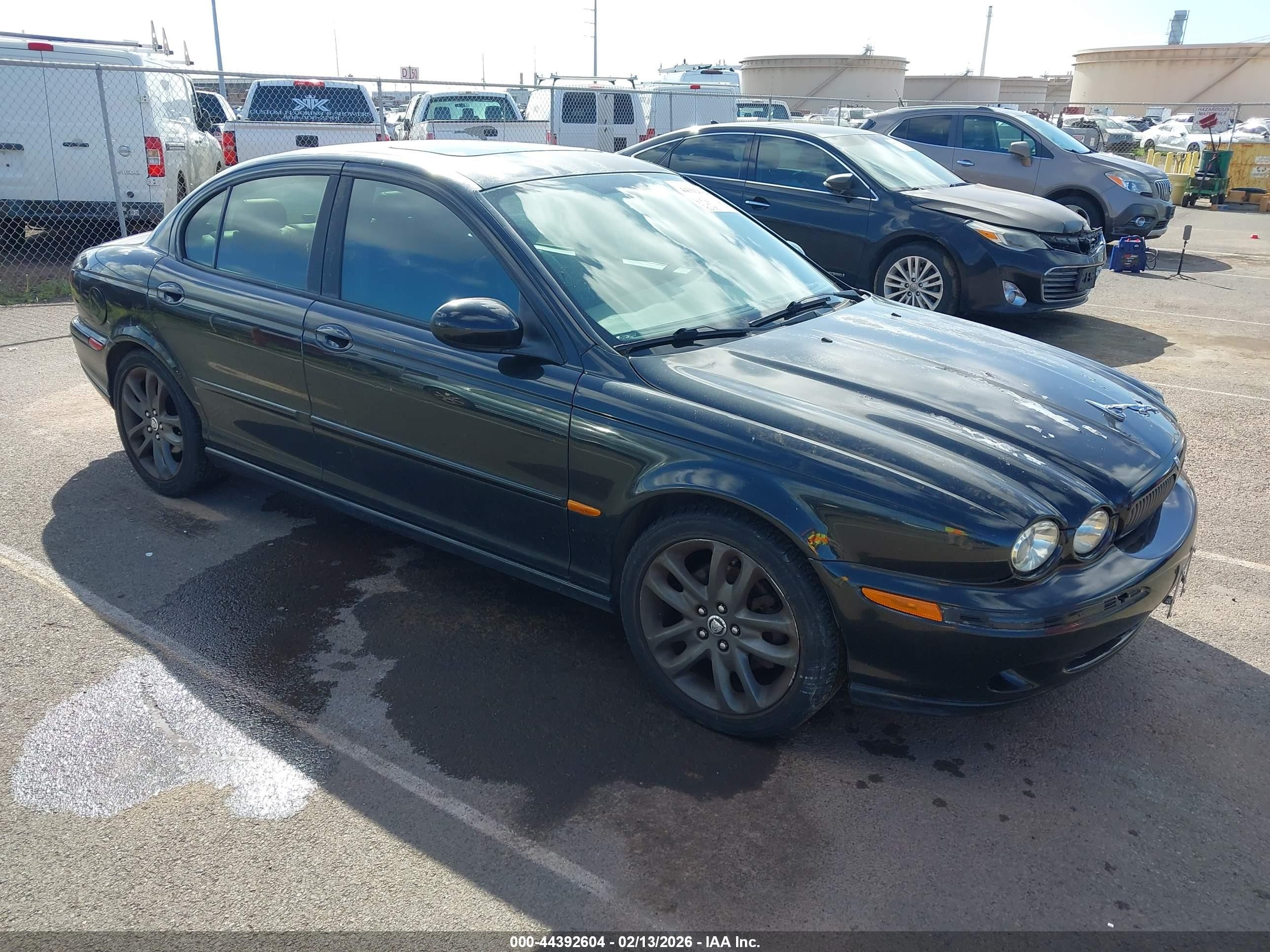 2002 Jaguar X-type 3.0l Black vin: SAJEB53C52WC43519