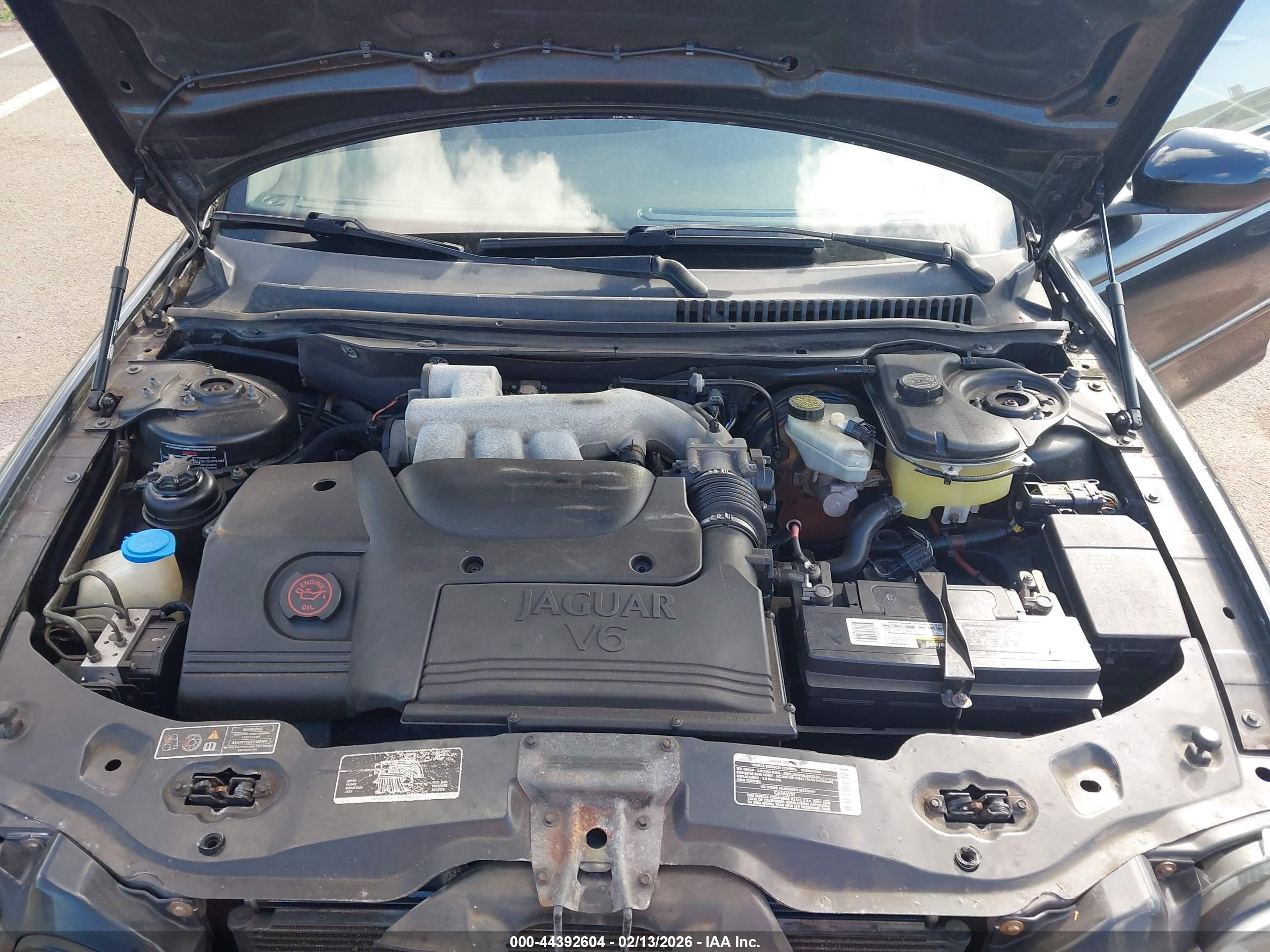 2002 Jaguar X-type 3.0l Black vin: SAJEB53C52WC43519