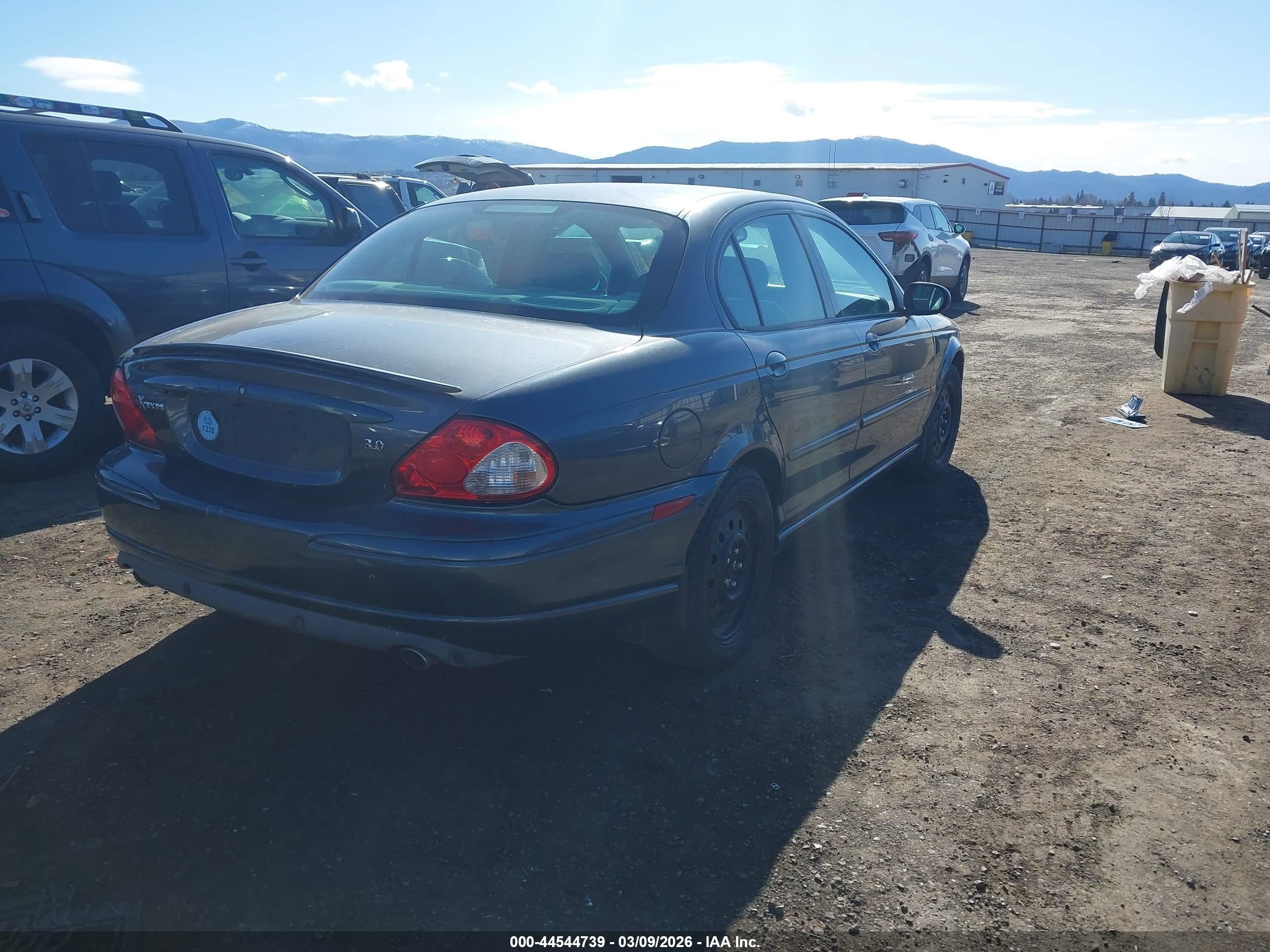 2002 Jaguar X-type 3.0l Blue vin: SAJEB53C92WC16548