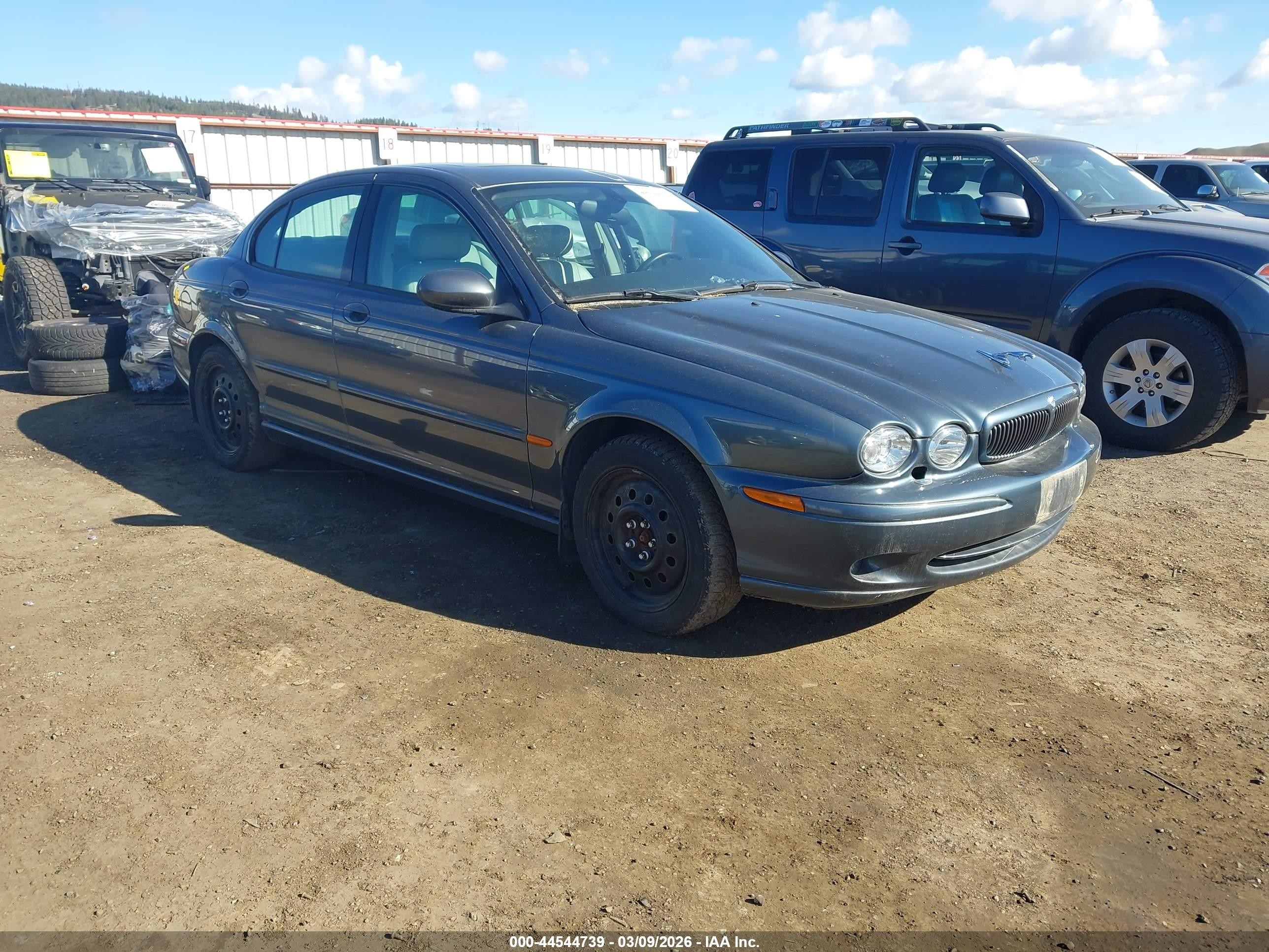 2002 Jaguar X-type 3.0l Blue vin: SAJEB53C92WC16548