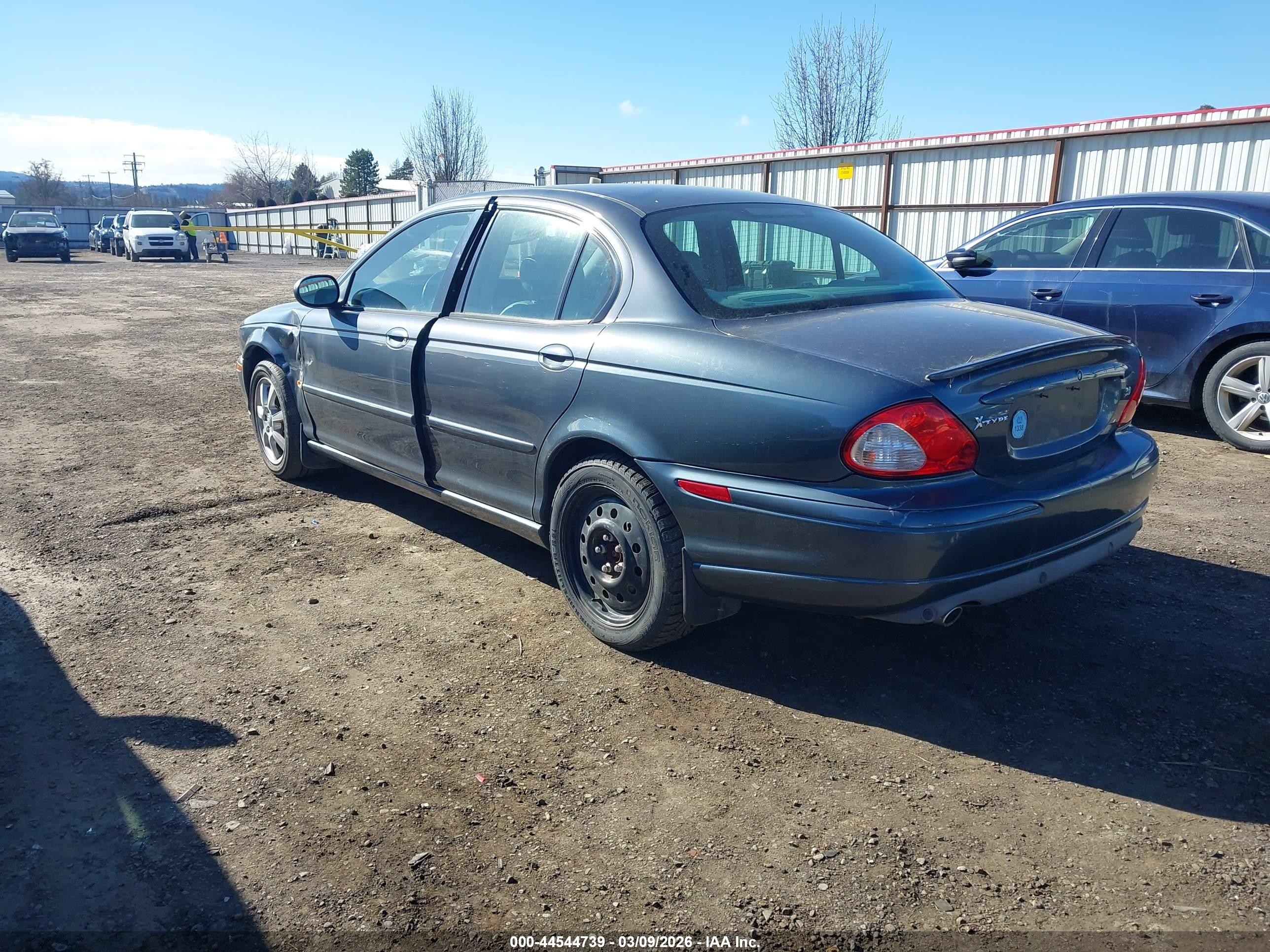 2002 Jaguar X-type 3.0l Blue vin: SAJEB53C92WC16548